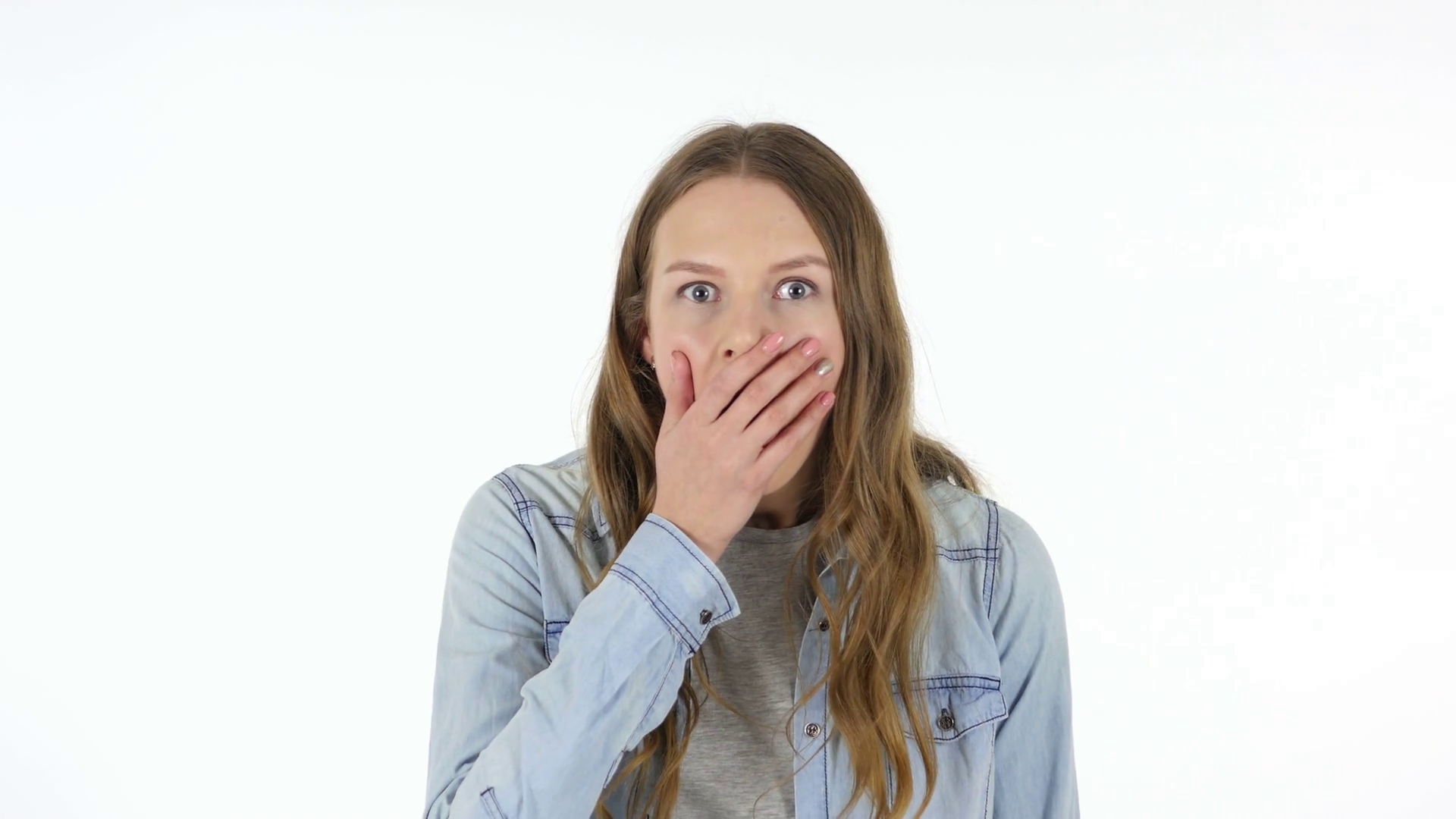 Woman Gesturing Shock, Amazed by Results Stock Video Footage ...