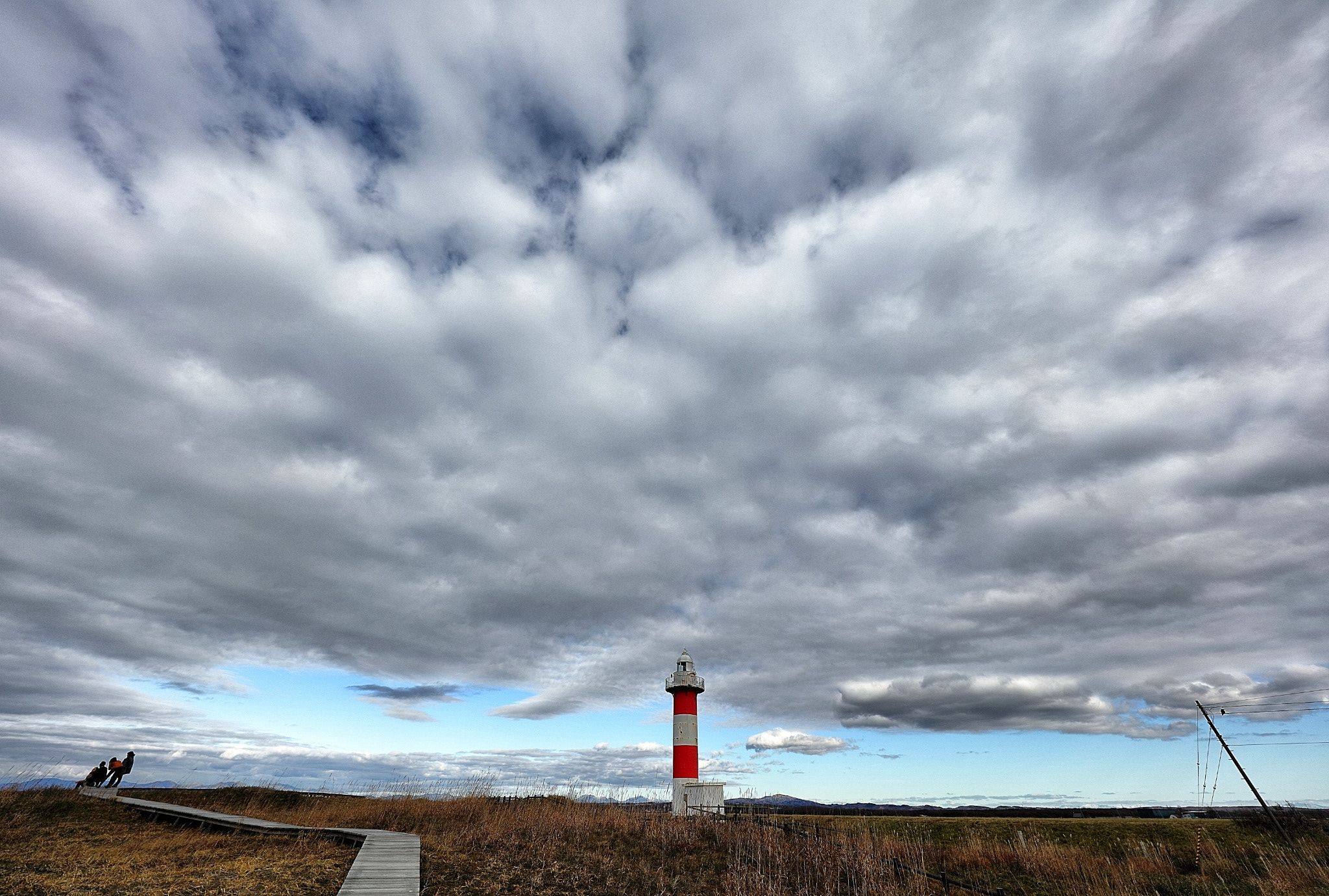 Amazing Cloudscape at Ishikari Lighthouse - Amazing Cloudscape at ...