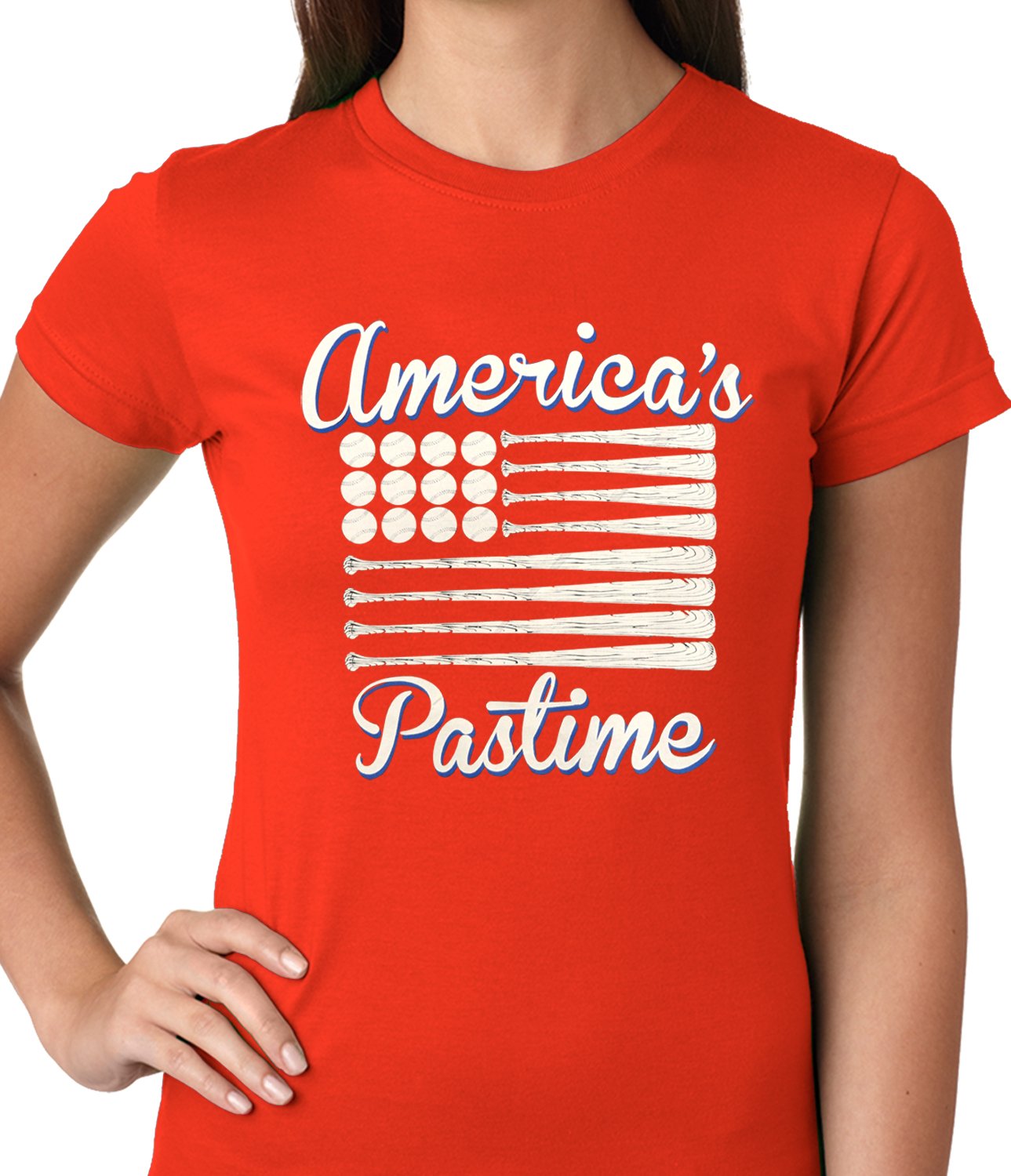 Baseball America's Pastime Girls T-shirt – Bewild