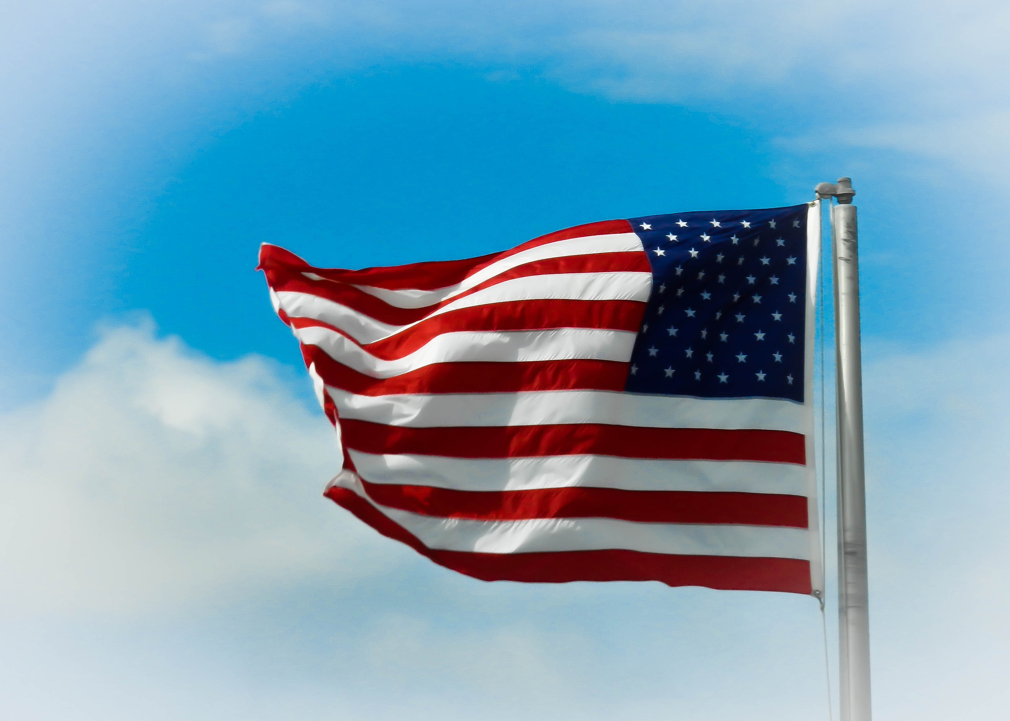 American flag, America, Outdoors, Path, Patriot, HQ Photo