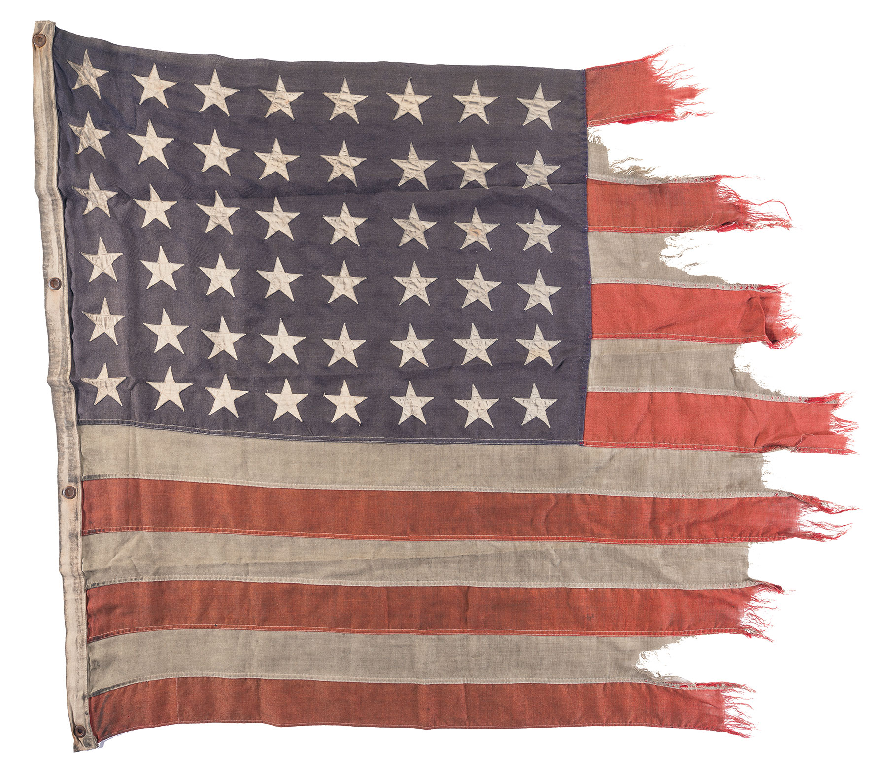 American Flag Flown at the D-Day Landings in Normandy