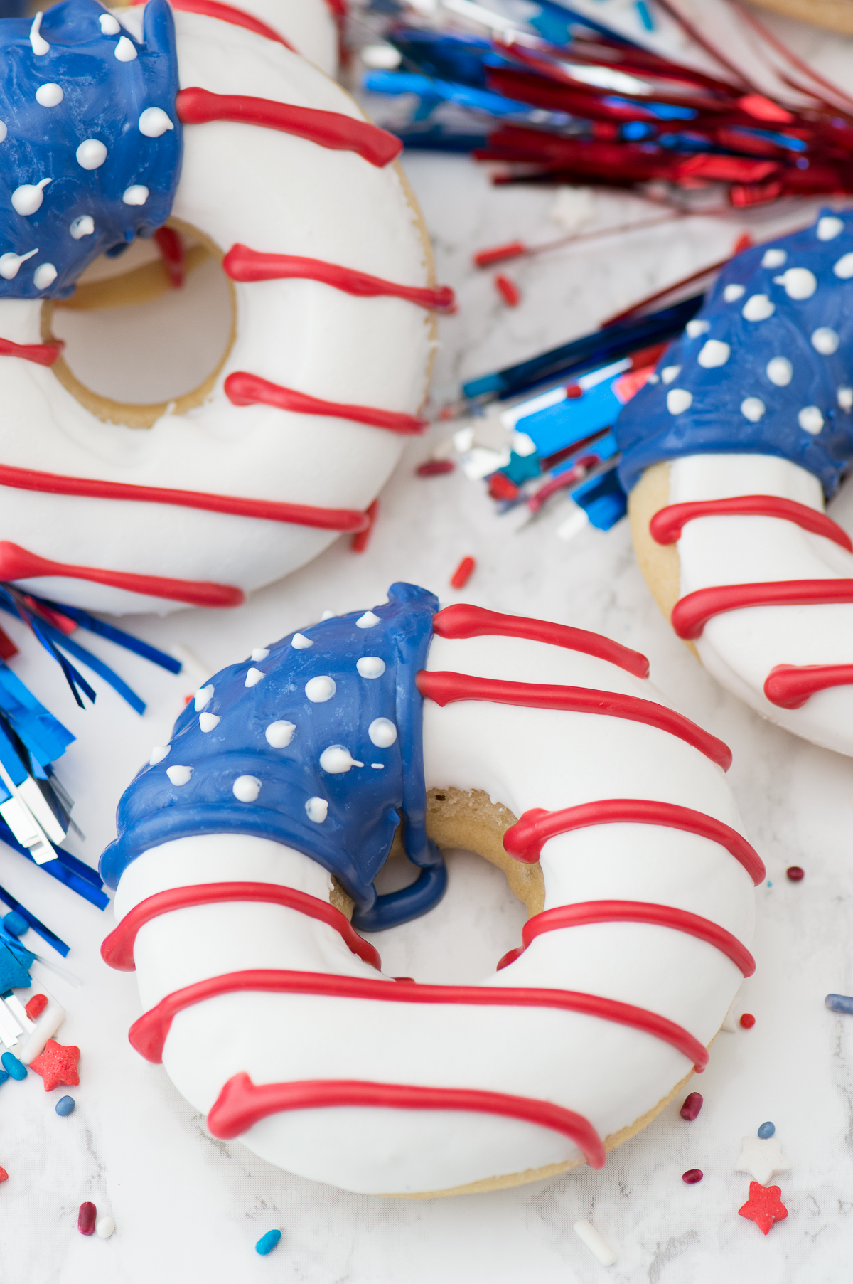 American Flag Donuts | The First Year