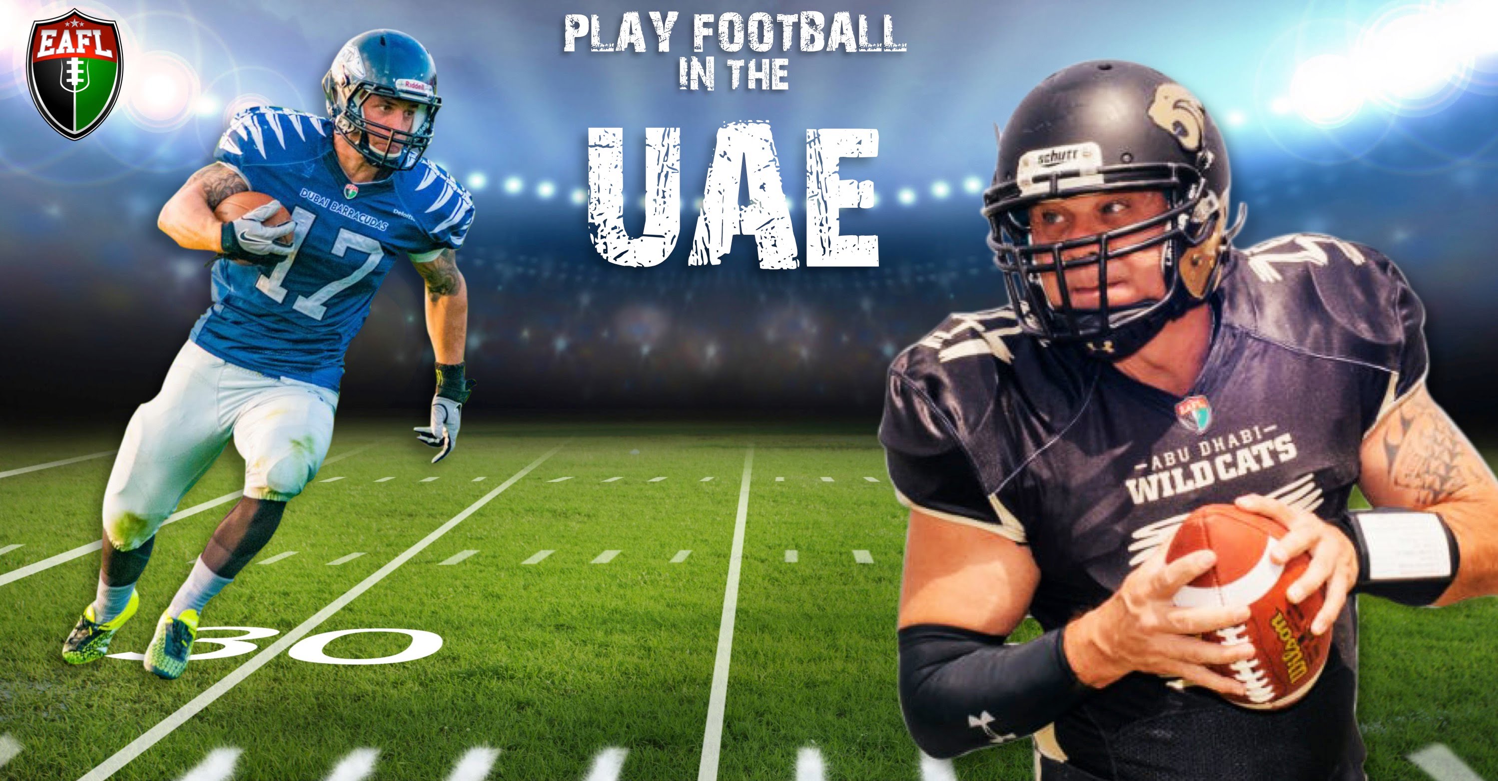 Emirates American Football League - Men's Division - YouTube