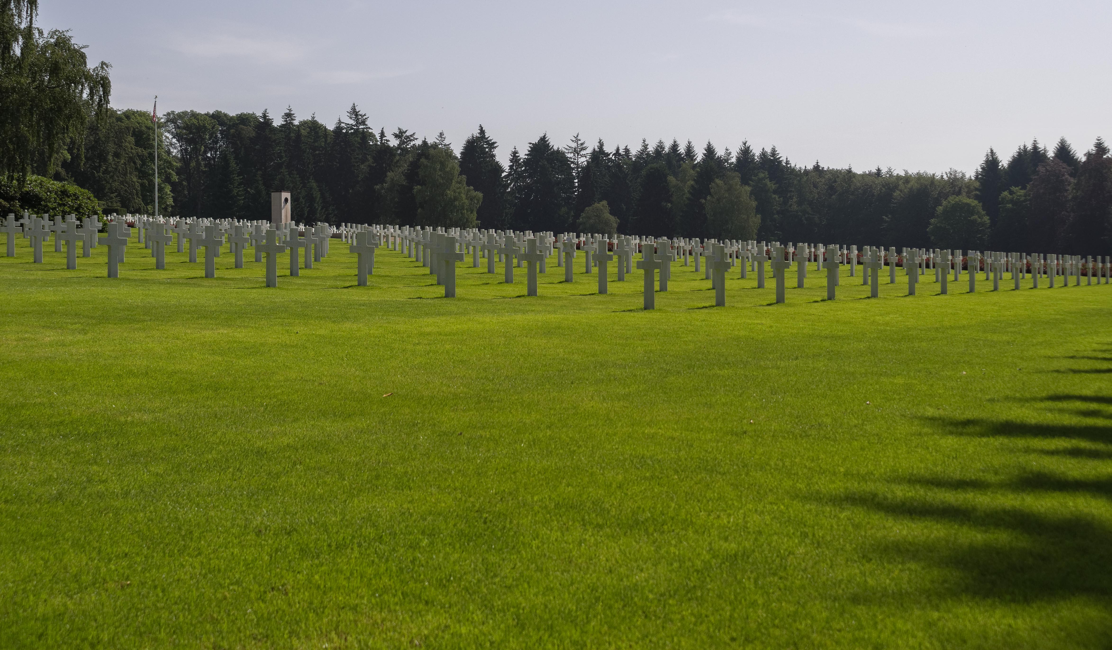 American memorial and cemetery ww ii photo