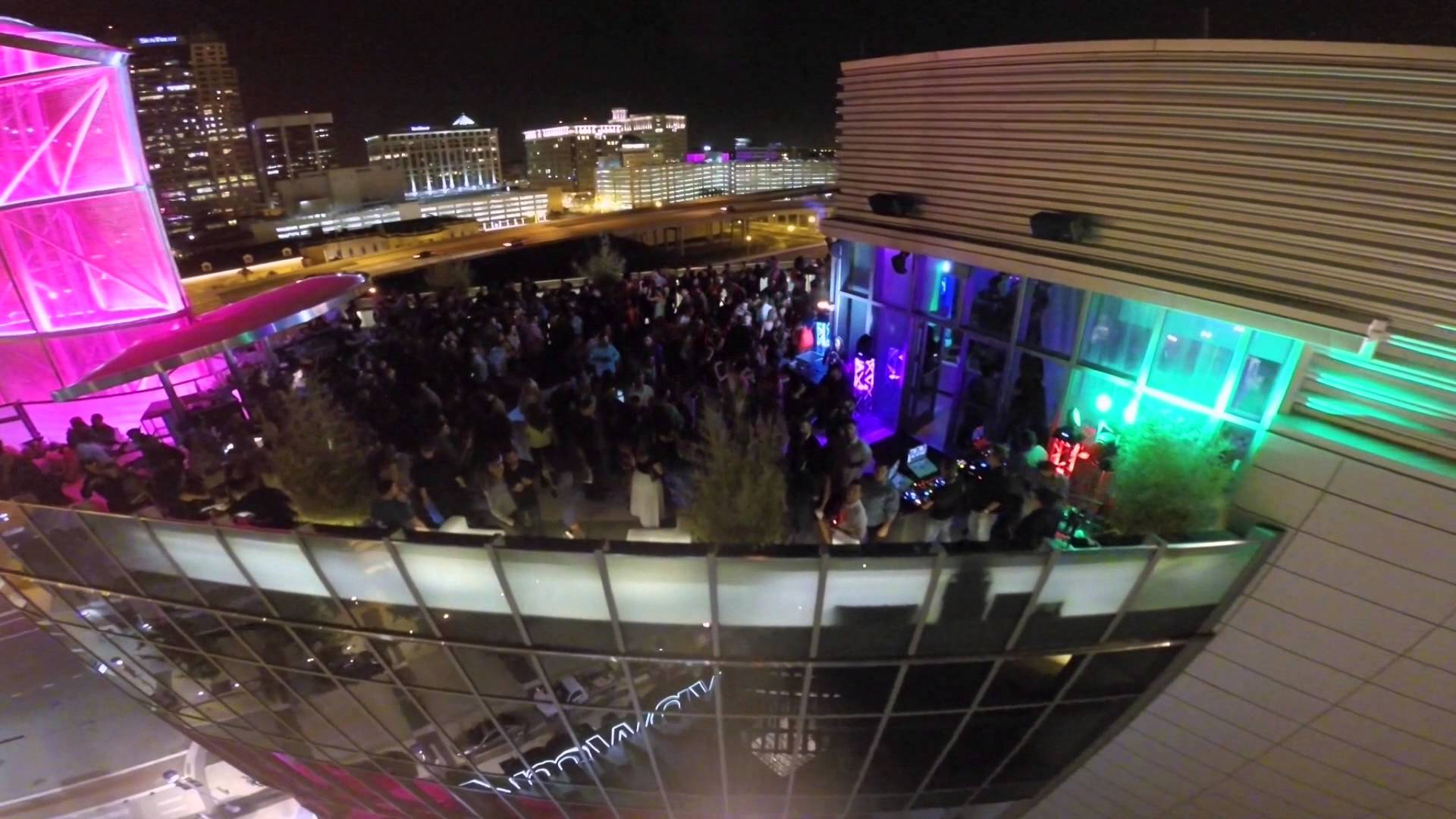 One80 Grey Goose Lounge (Aerial Video) @ Amway Center - YouTube