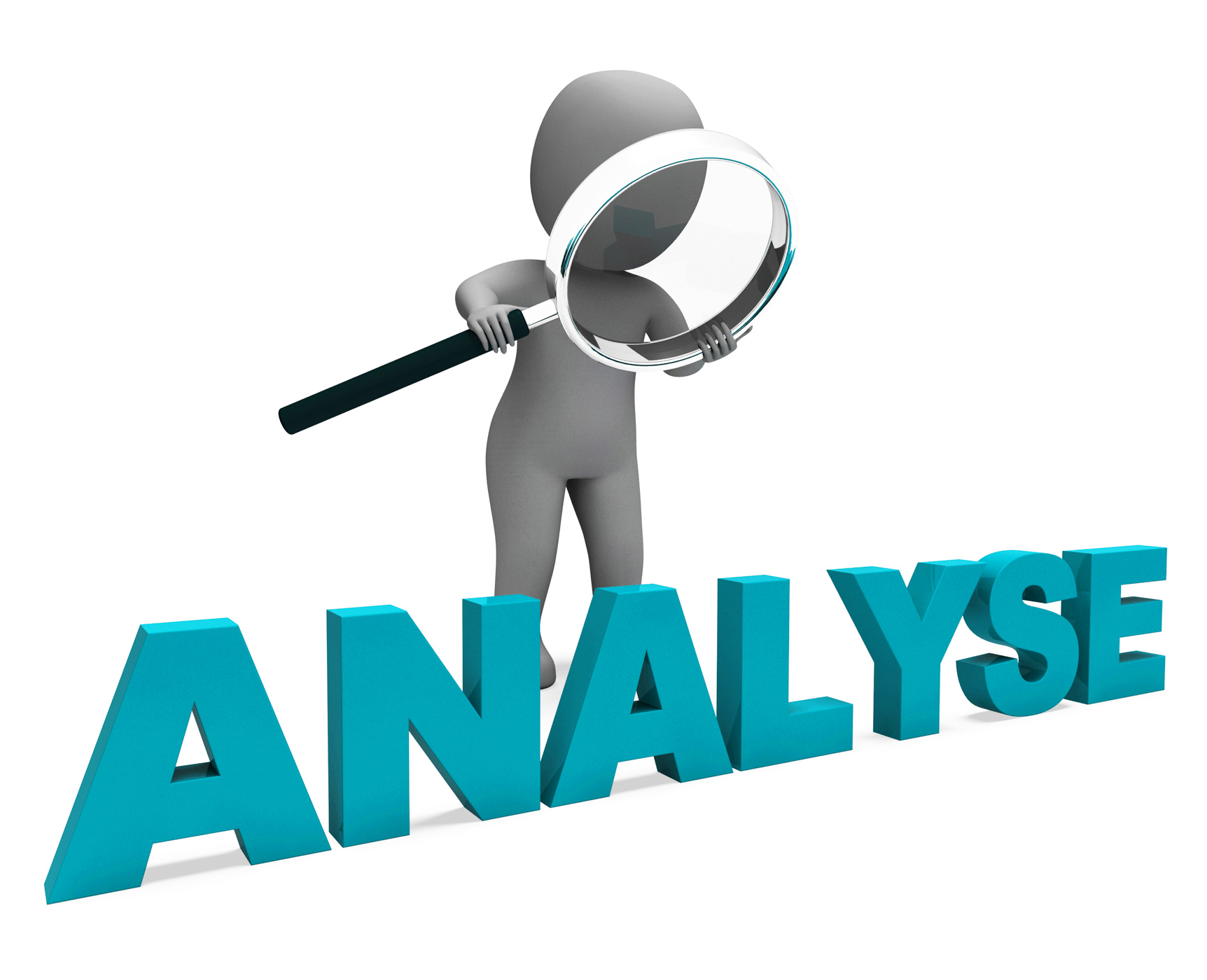 Analyse Character Shows Investigation Analysis Or Analyzing, 3dcharacter, Analyse, Analysis, Analytic, HQ Photo