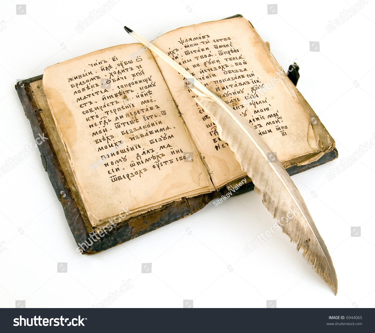 Ancient Book On Light Background Stock Photo (Royalty Free) 6944065 ...