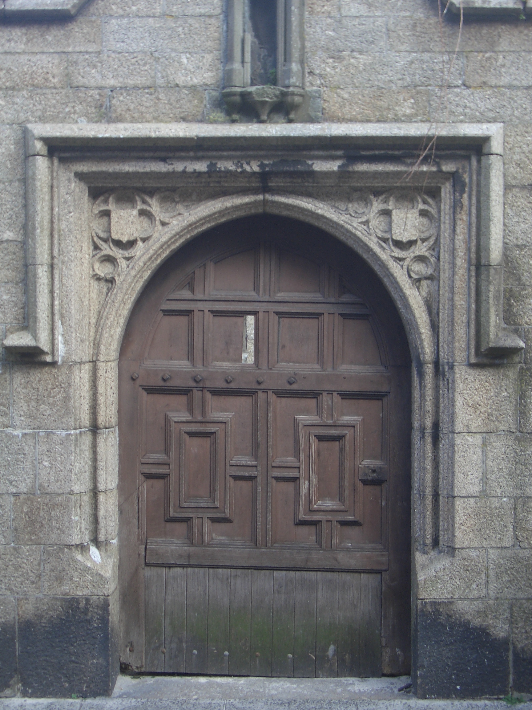 Parish Church 2: Ancient door 2 [image 1728x2304 pixels]