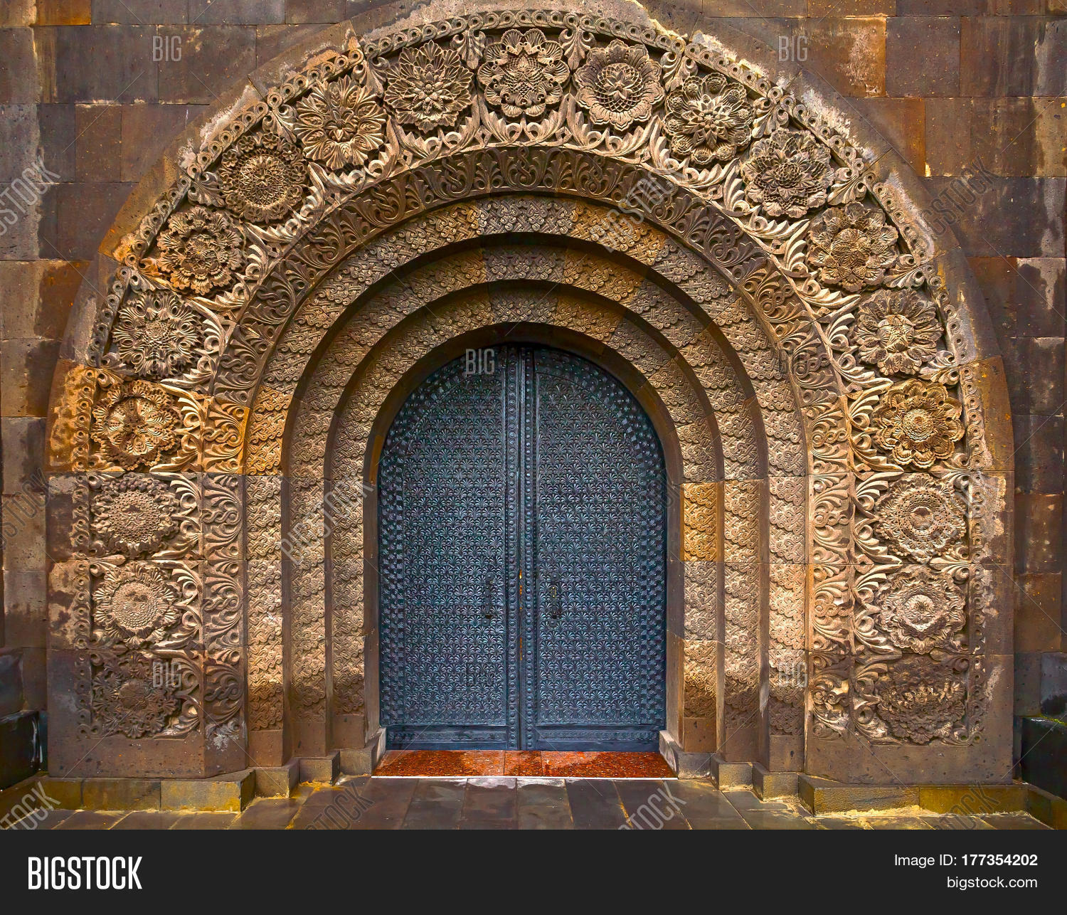Old Gate Christian Church Armenia. Image & Photo | Bigstock