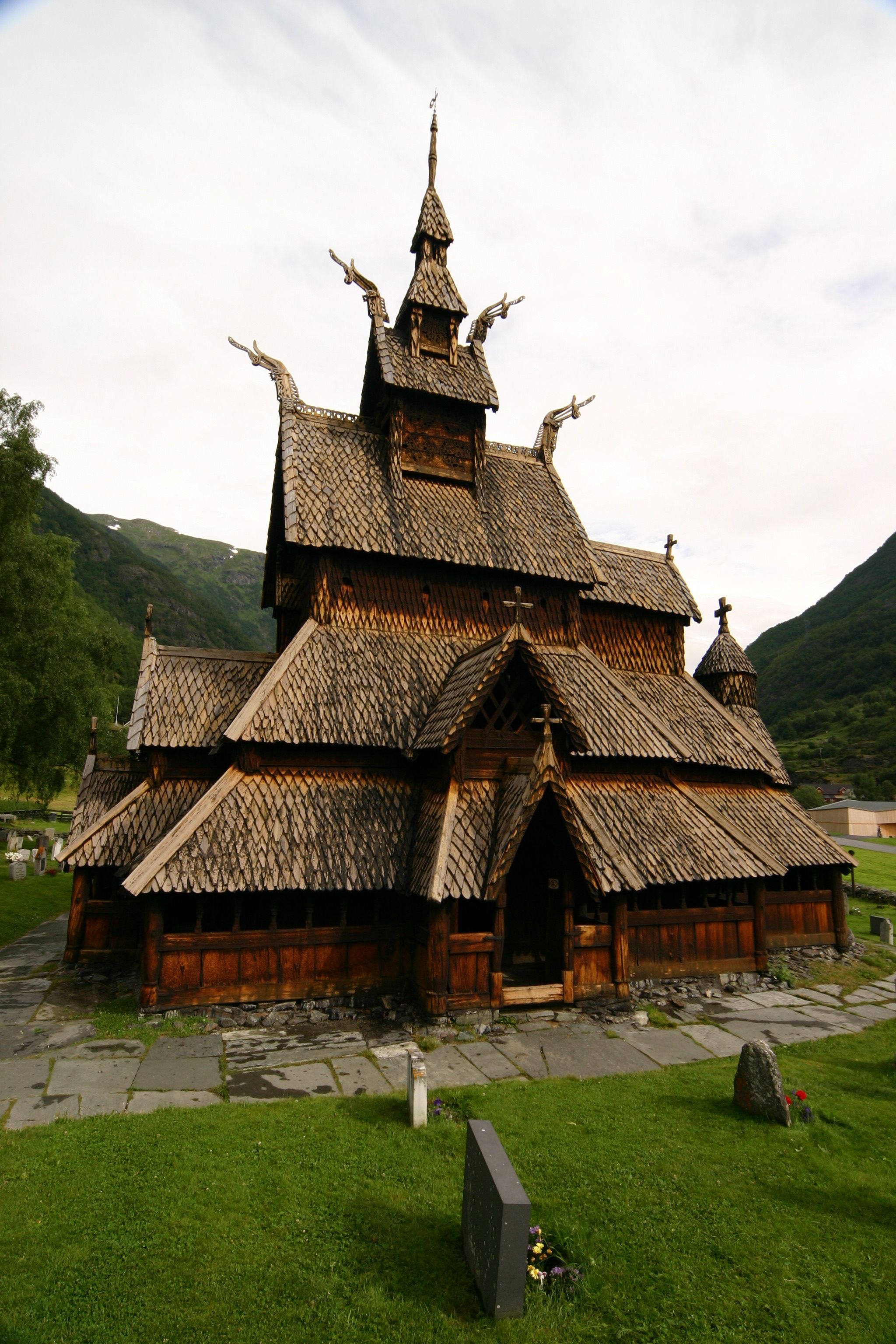 highly unusual ancient building in Scandinavia. 