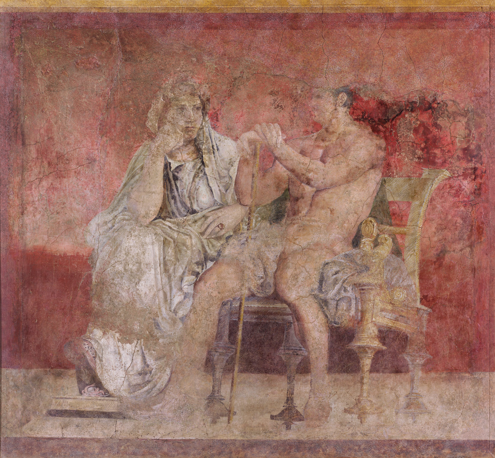 Ancient paintings photo