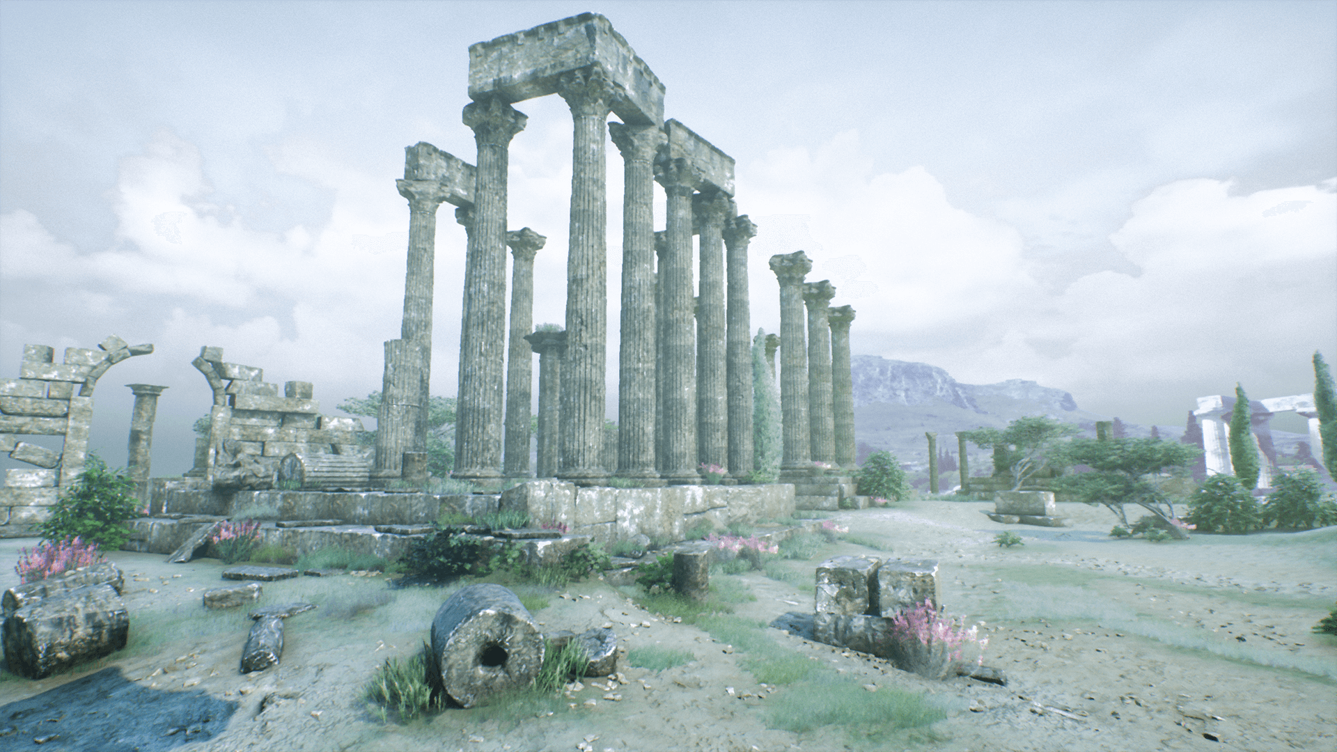 Modular Ancient Ruins by Darchall in Environments - UE4 Marketplace