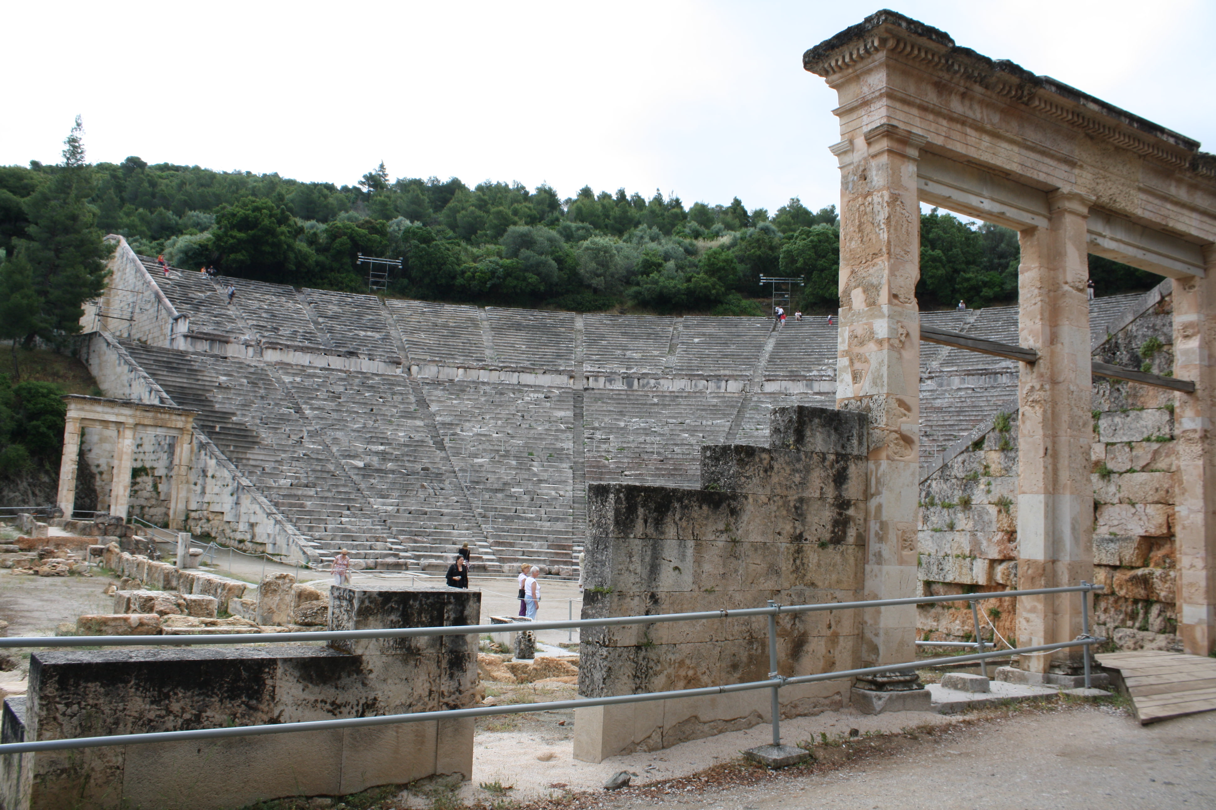 Theatre Parodoi, Epidaurus (Illustration) - Ancient History Encyclopedia