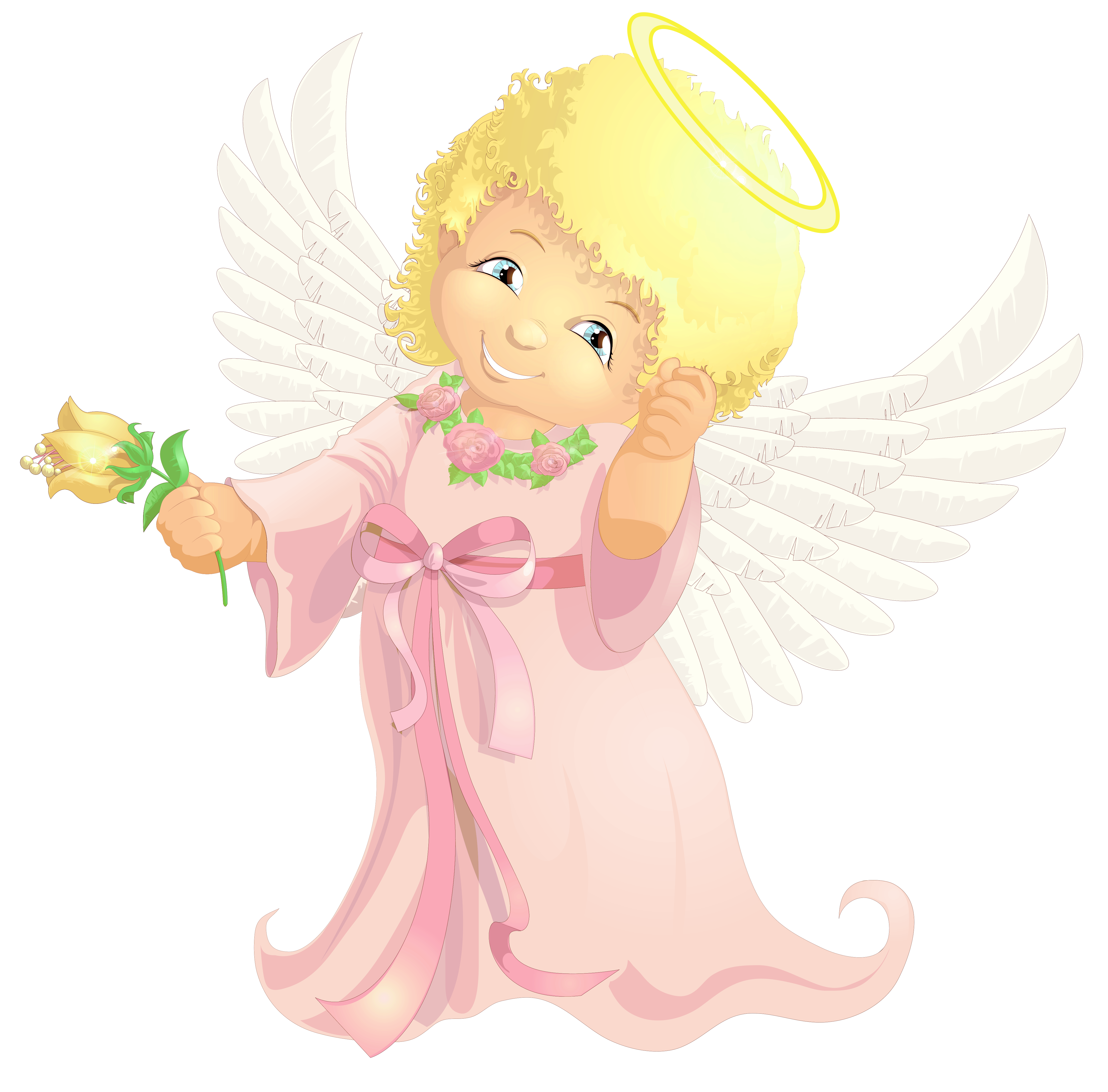 Cute Angel Transparent PNG Clipart | Gallery Yopriceville - High ...