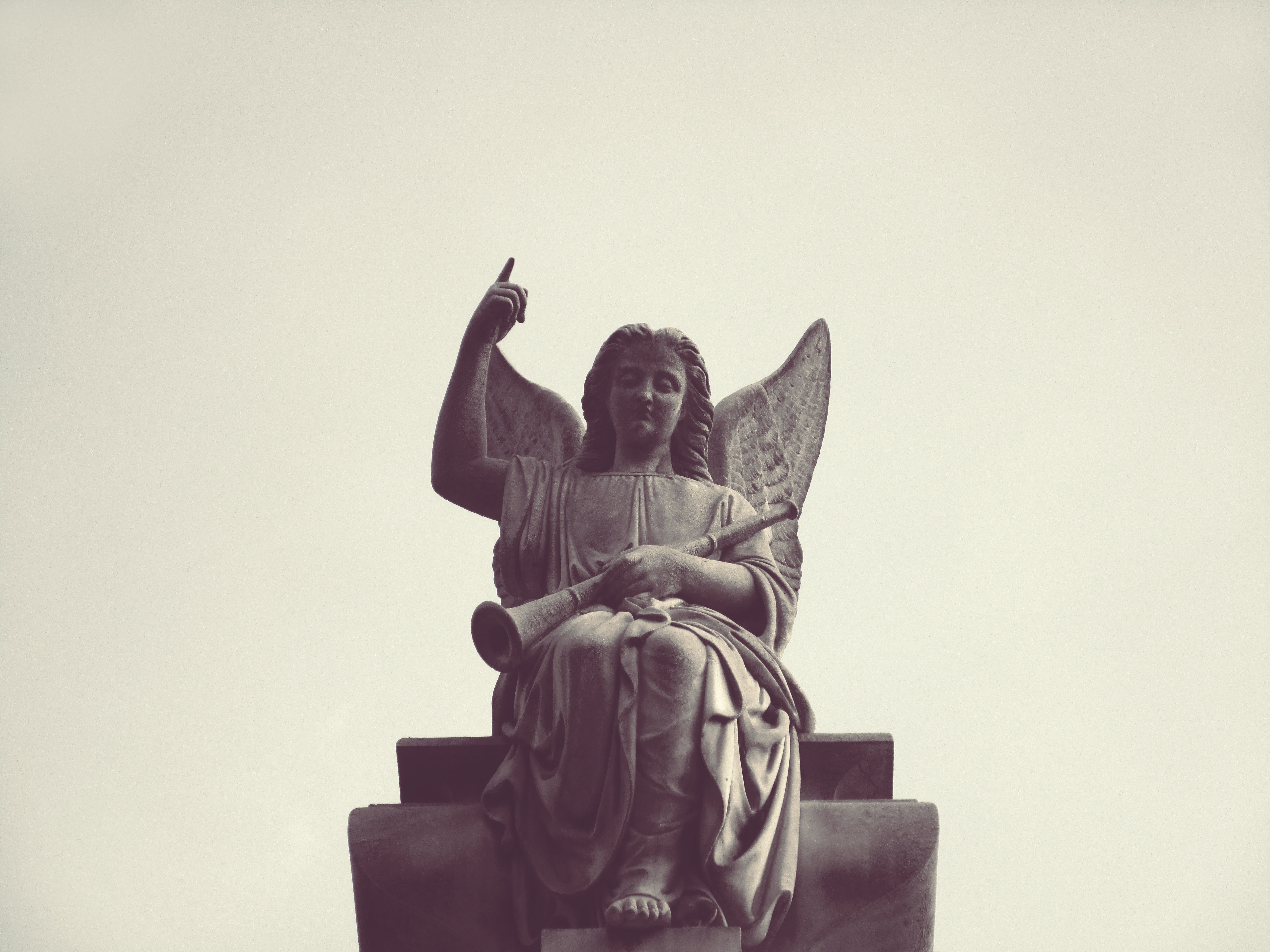 Free stock photo of angel, cemetery, figure