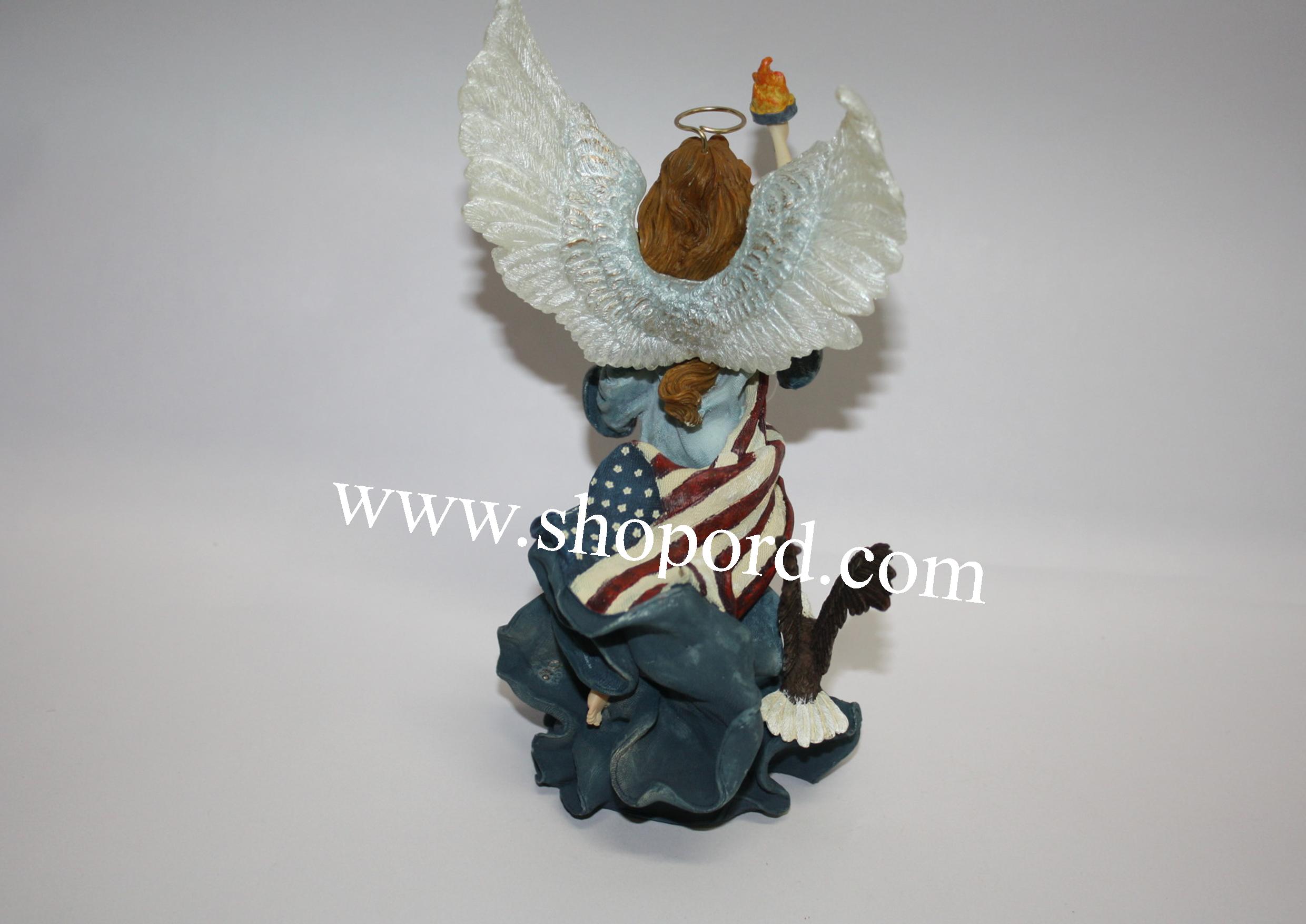 Boyds The Charming Angels Collection - Liberty (Guardian of Freedom ...