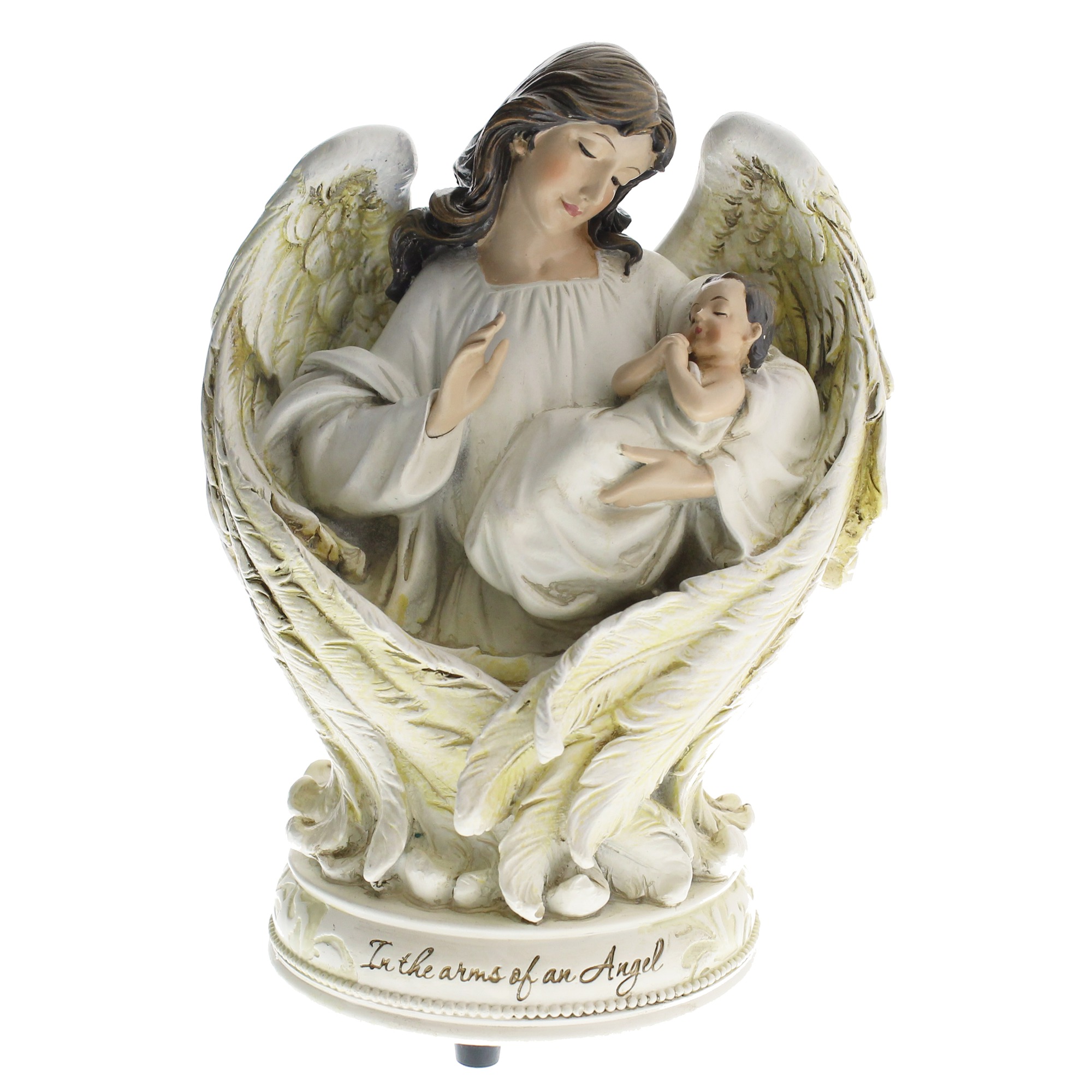 Baby in Angel Wings Musical Figure | The Catholic Company