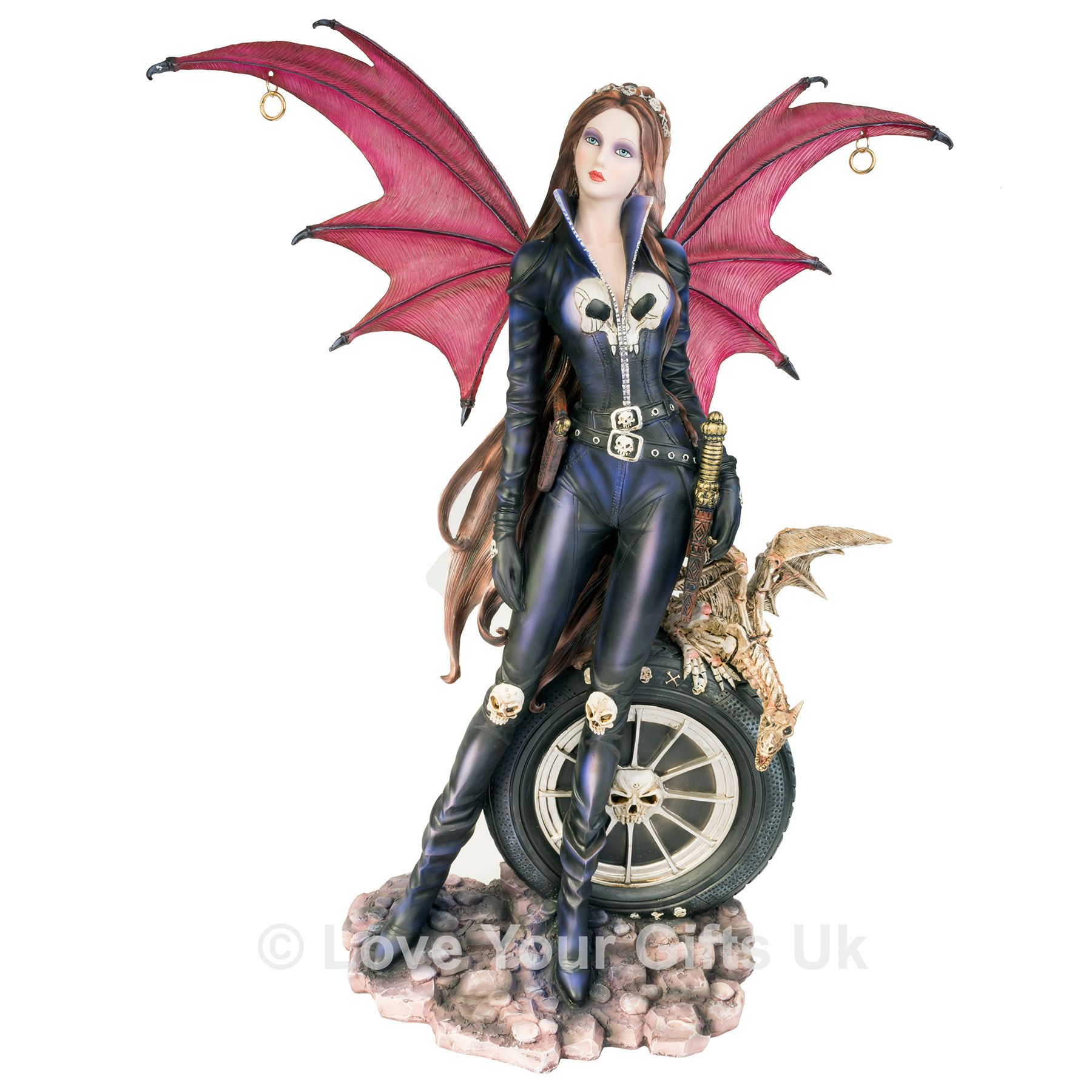 Violeta 58.5cm High Gothic Fairy Nemesis Now Dark Angel Fantasy ...