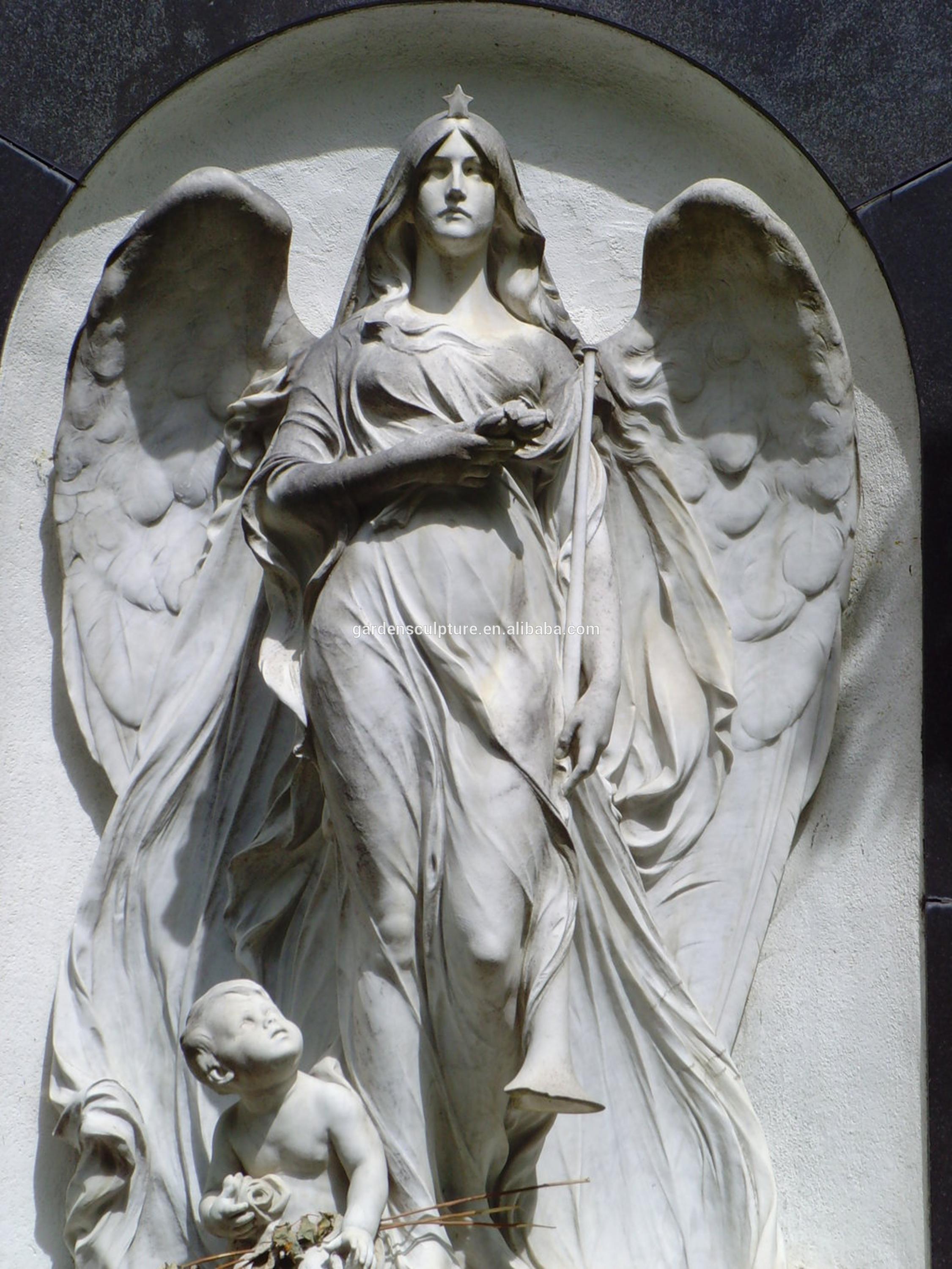 guardian angel statue