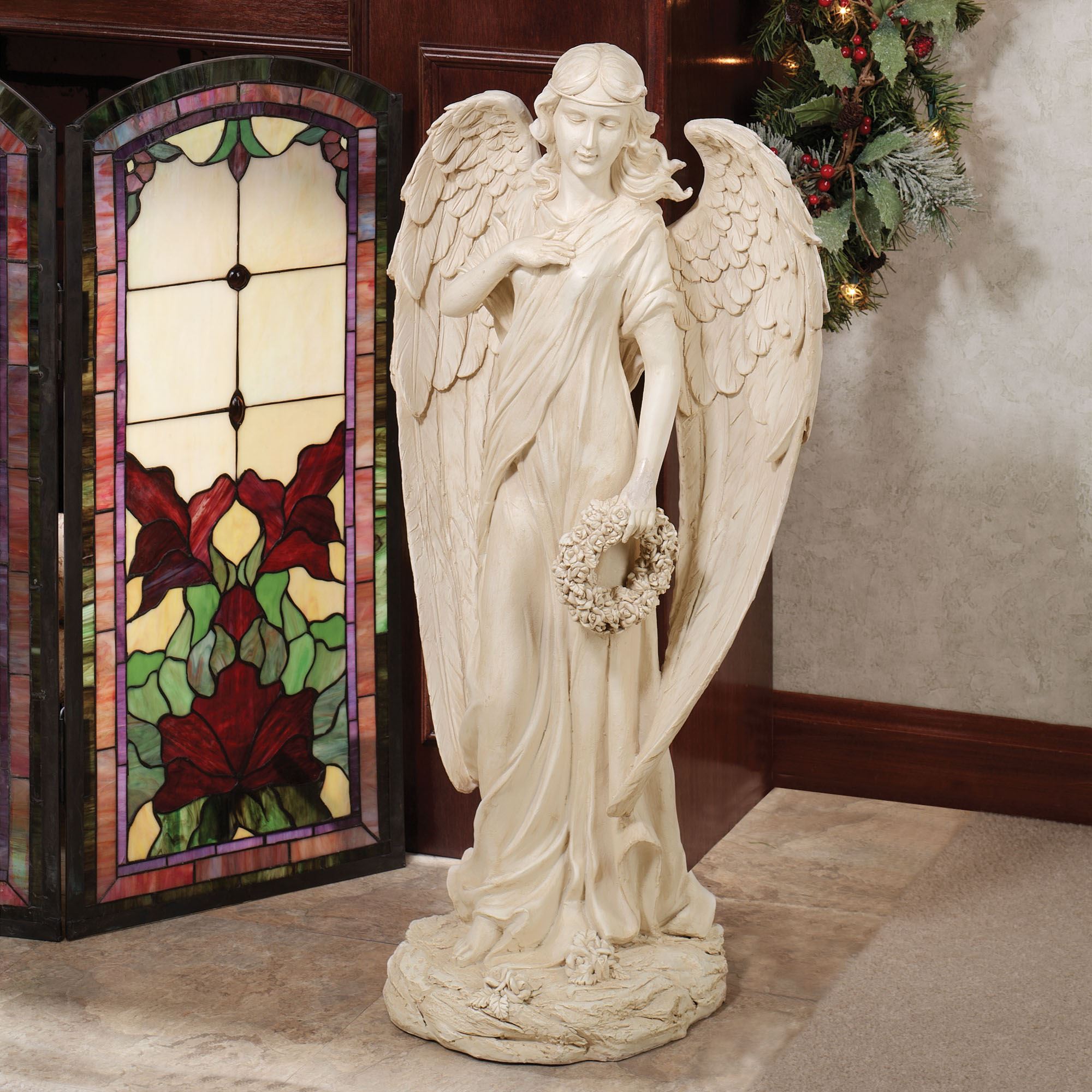 Heavenly Herald Indoor Outdoor Angel Statue