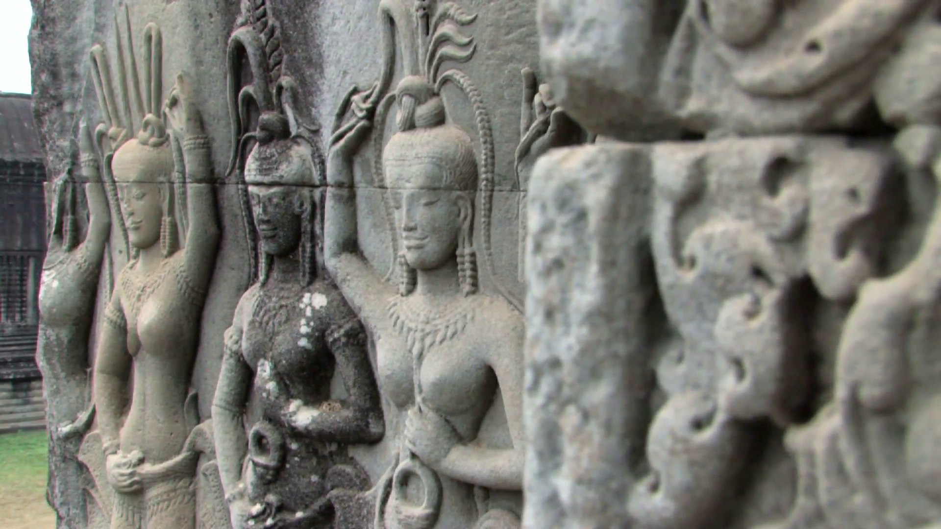 Bas Reliefs Sculpture RUINED TEMPLE Angkor Wat Cambodia Gods Asia ...