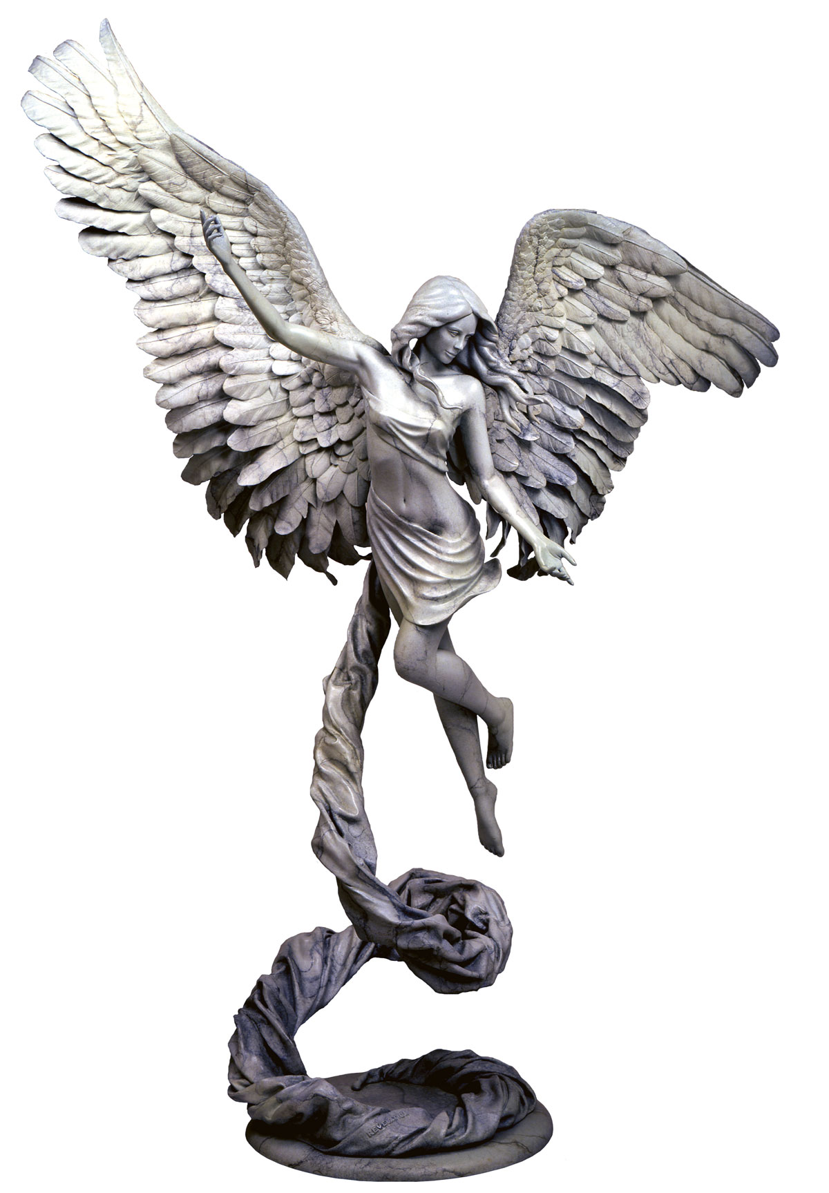 Revelation | Revelation Bronze Angel Sculpture
