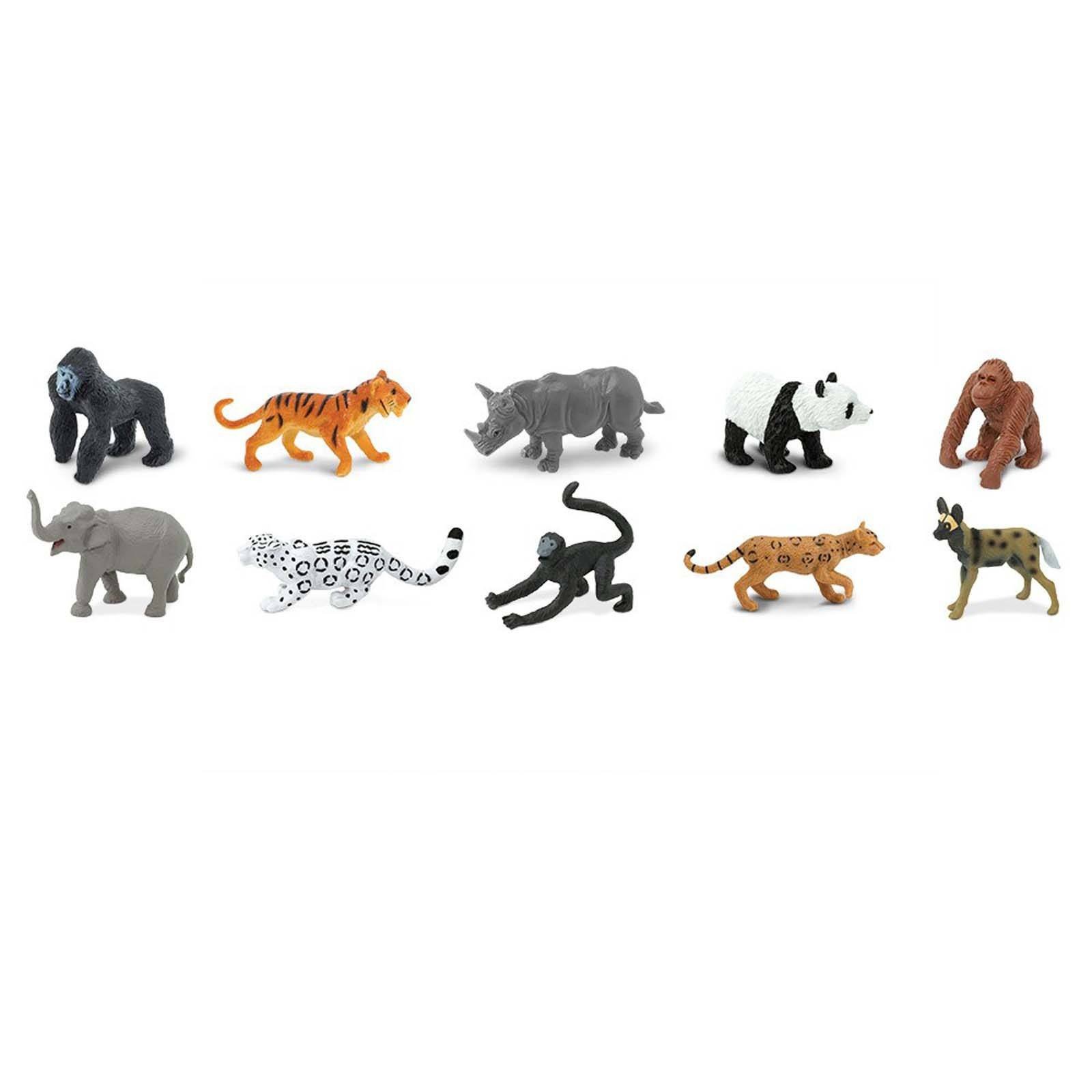 Endangered Species Animal Figures Toob Land Animals | Radar Toys ...