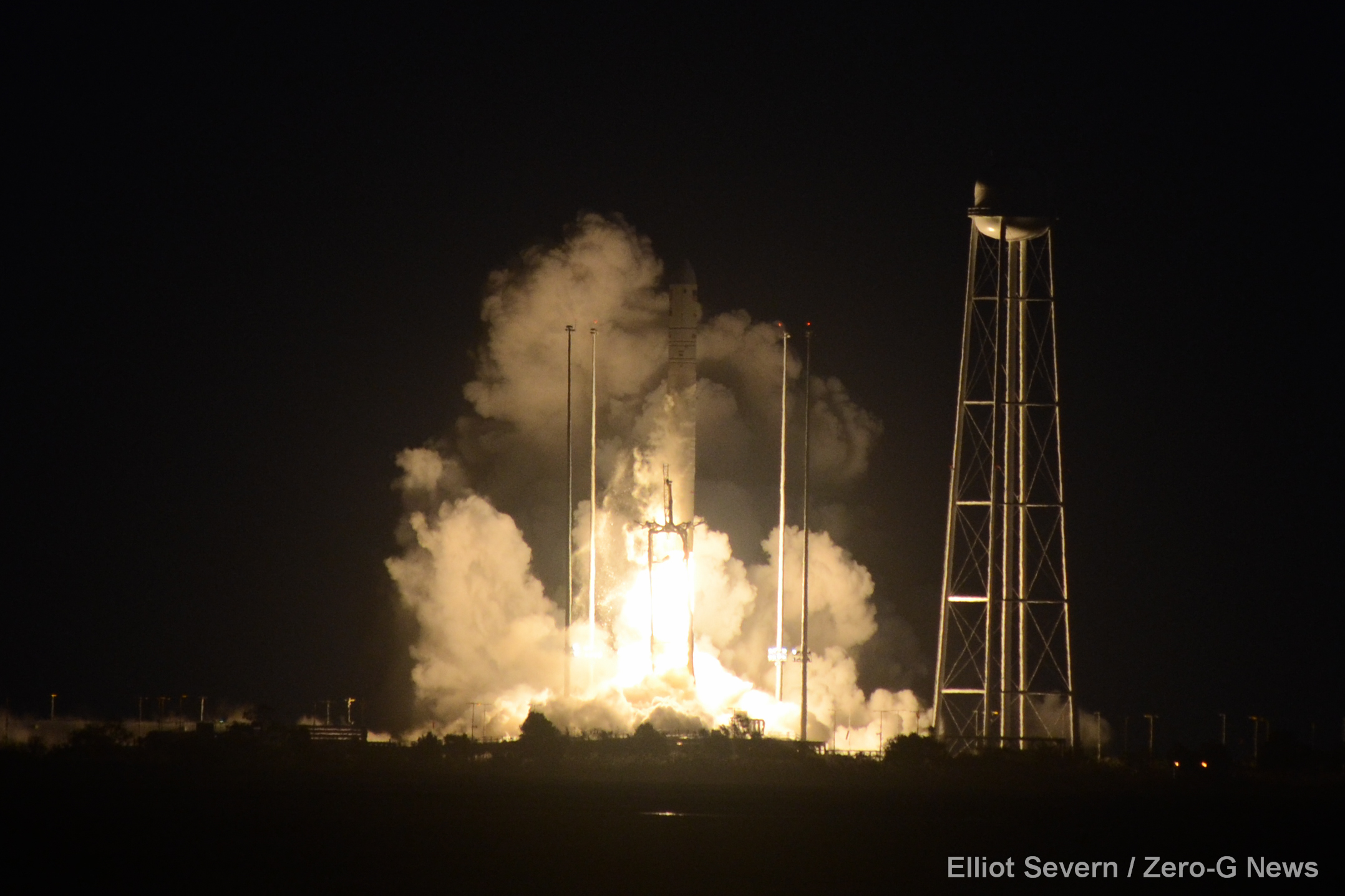 WATCH: Up-Close Launch Pad Cameras Capture Antares ORB-3 Explosion ...