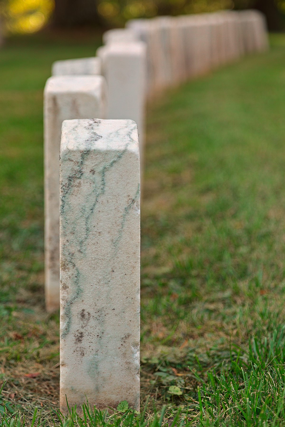 Antietam tombstones - hdr photo