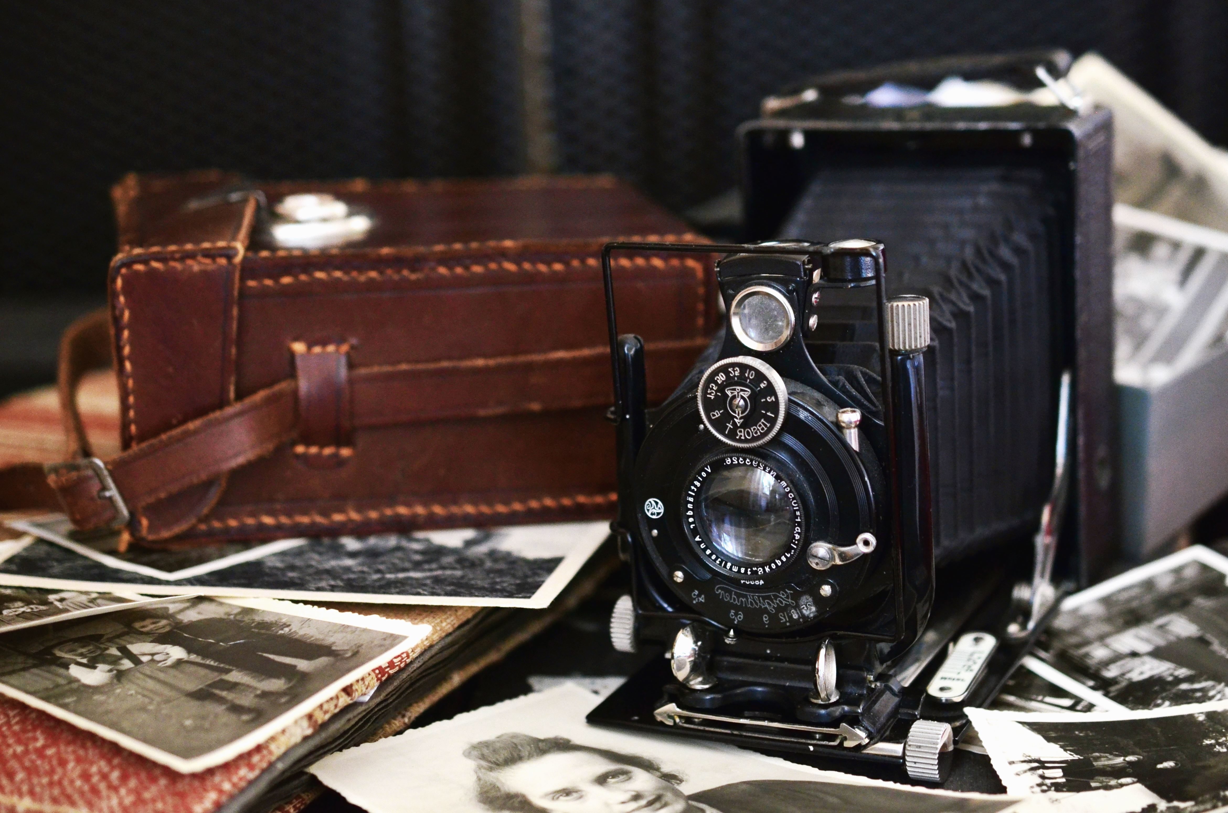 Free picture: photo camera, antique, photo, lens