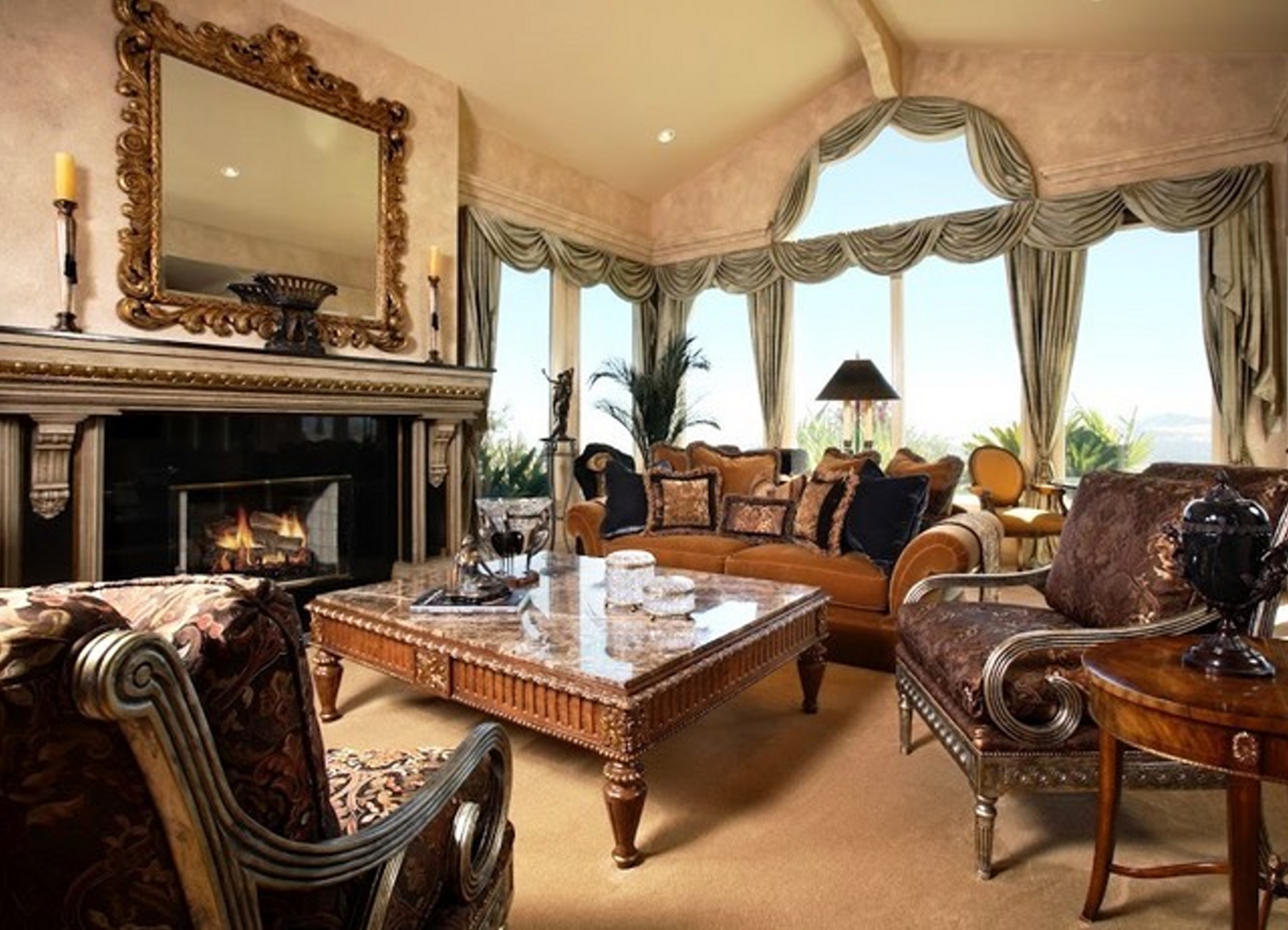 livingroom : Inspiring Antique Living Room Decor Avelon Set Chair ...