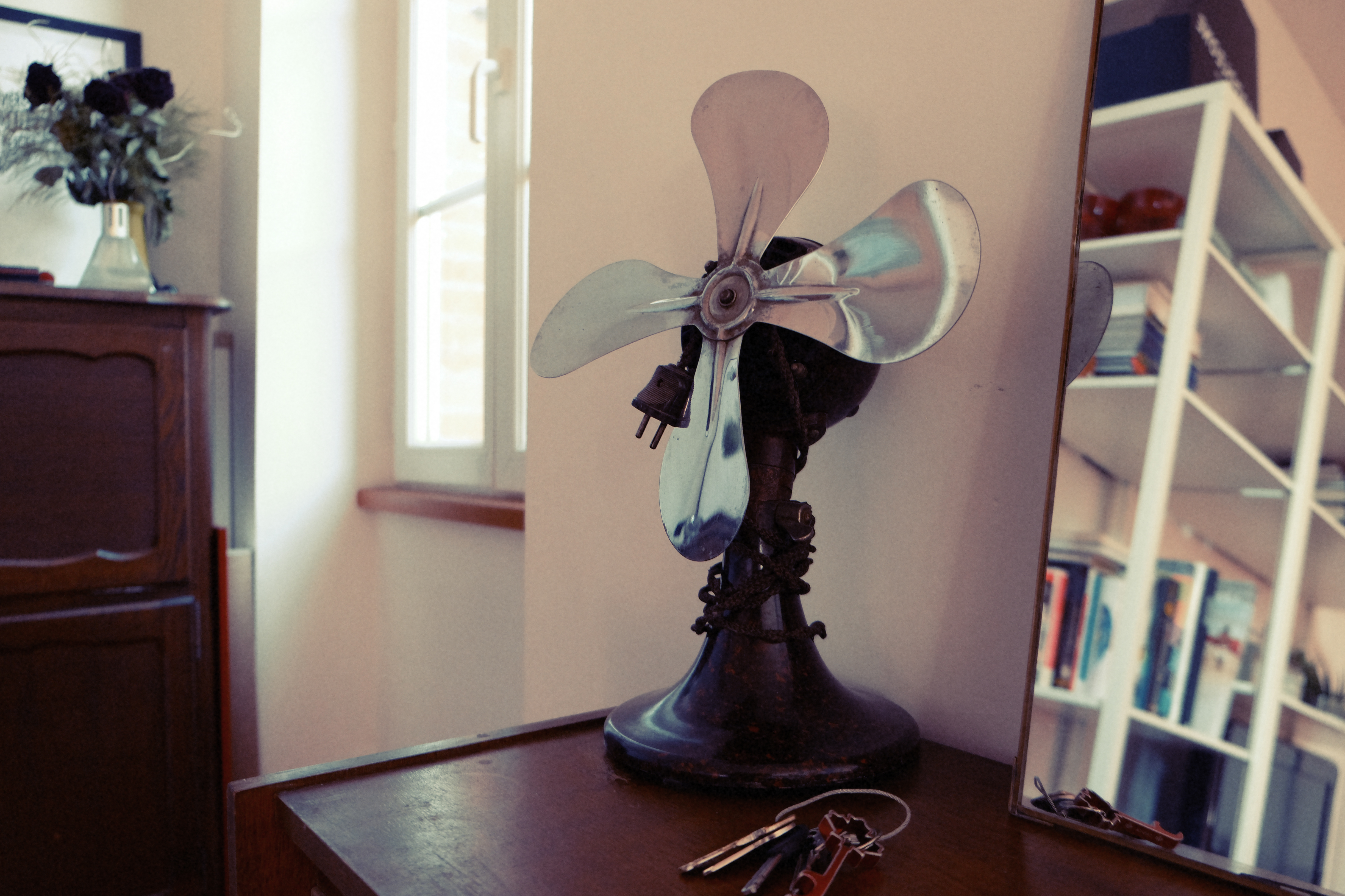 Antique Fan, Antique, Electronics, Fan, Glass, HQ Photo