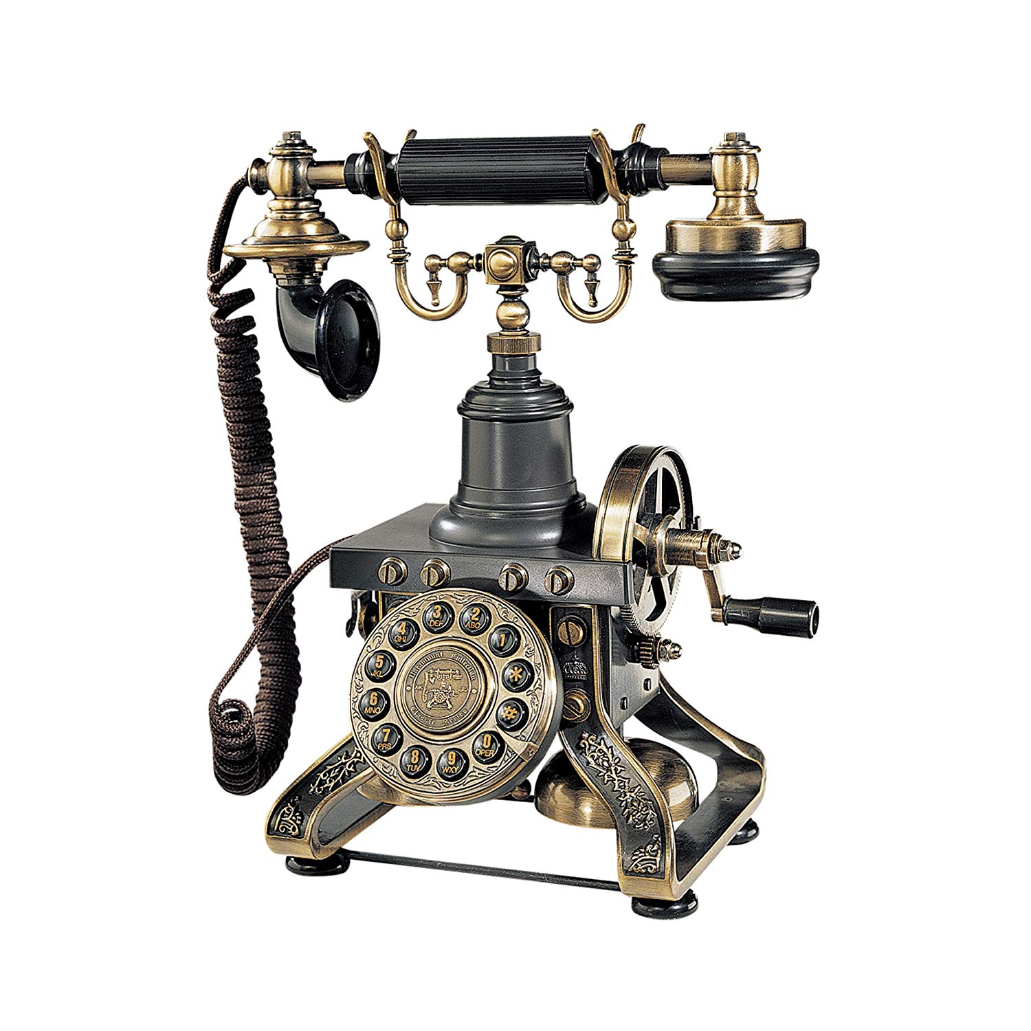Antique Phone - The Eiffel Tower 1892 Rotary Telephone Corded Retro ...