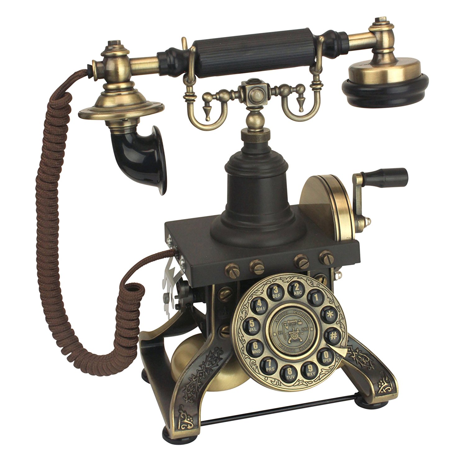 Amazon.com: Design Toscano Antique Phone - The Eiffel Tower 1892 ...