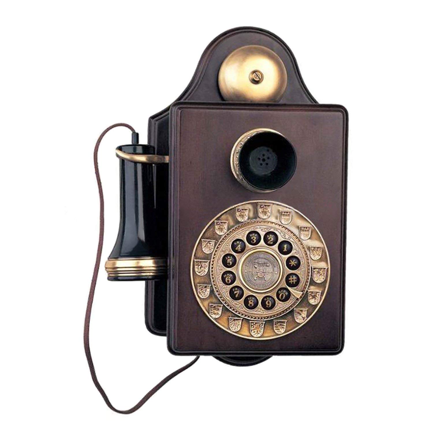 PARAMOUNT 1903 ANTIQUE VINTAGE LOOK REPRODUCTION WALL WOODEN PHONE ...