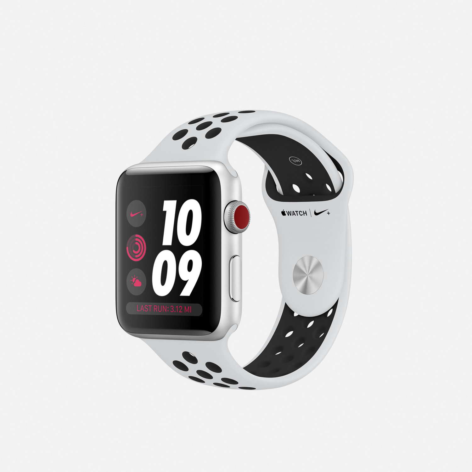 Apple Watch Nike+ Series 3 (GPS + Cellular) 42mm Running Watch. Nike.com