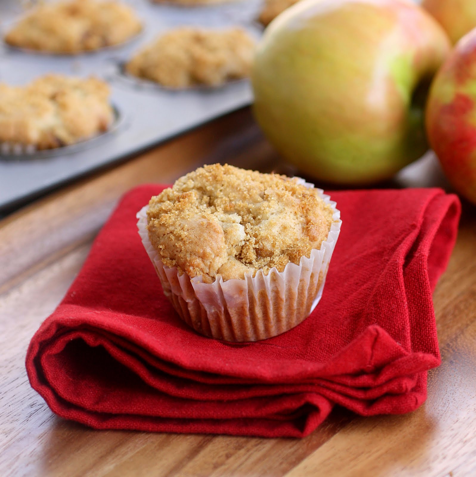 Apple Muffins recipe easy moist breakfast from scratch