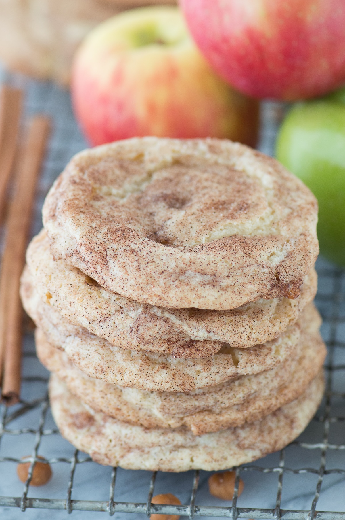 Caramel Apple Snickerdoodles | The First Year