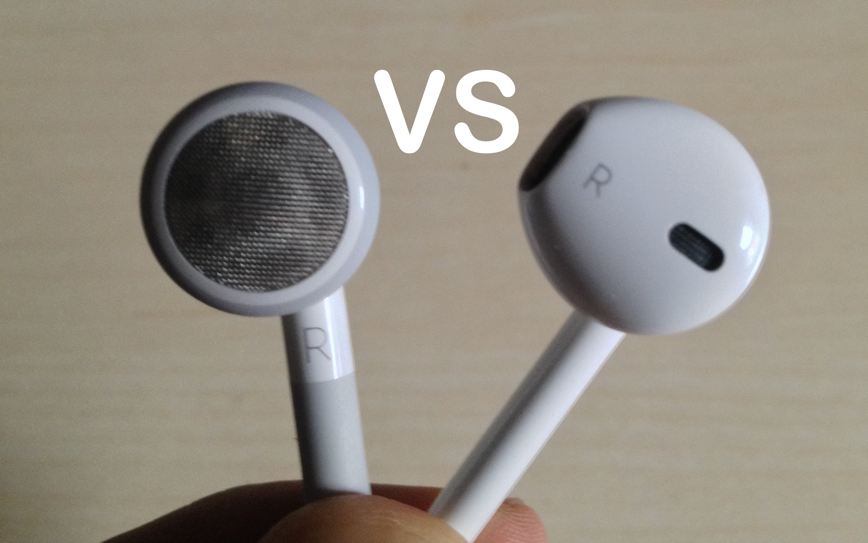 Comparison Between Apple EarPods And Old Apple Headphones - YouTube