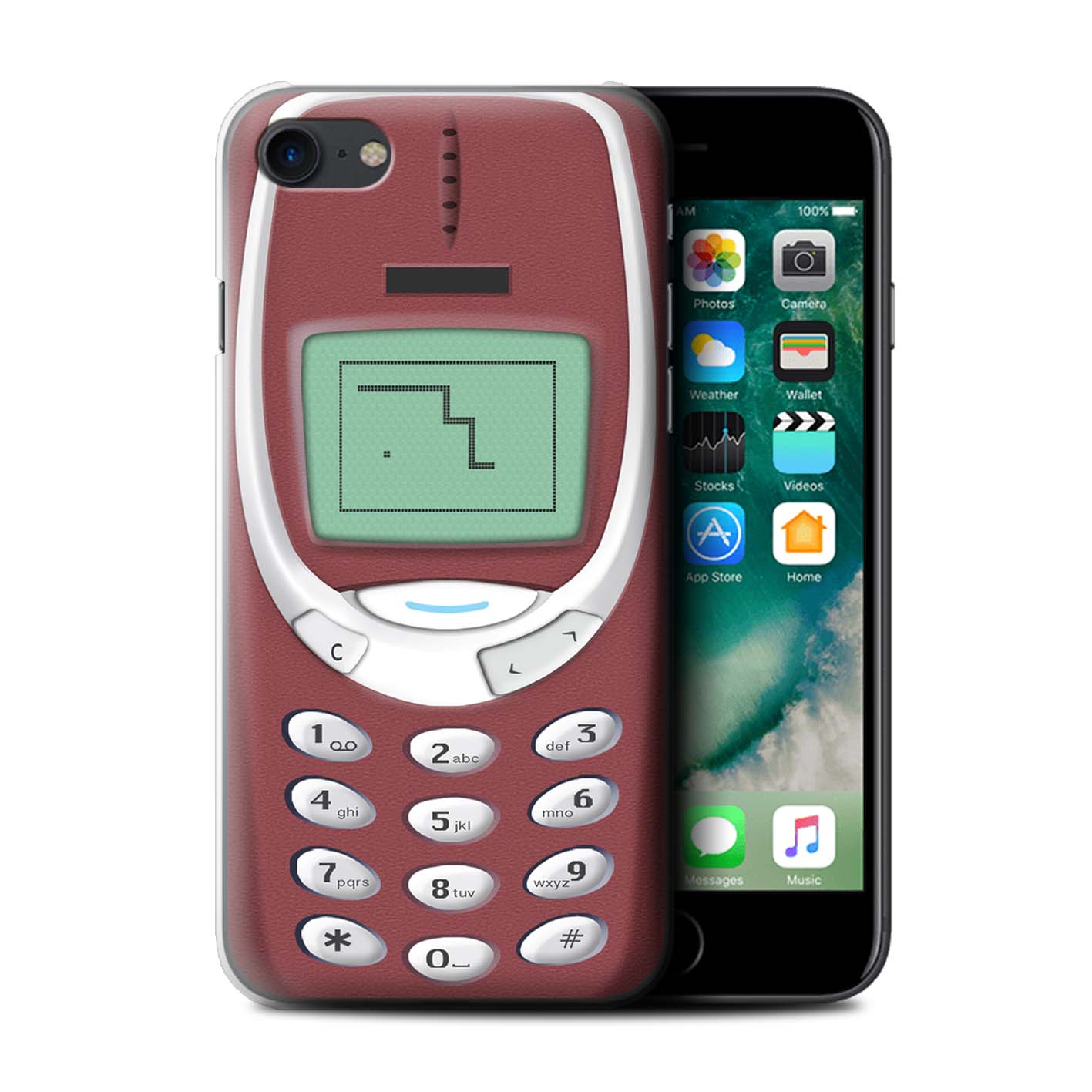 STUFF4 Phone Case/Back Cover for Apple iPhone 7 /Retro Phones | eBay