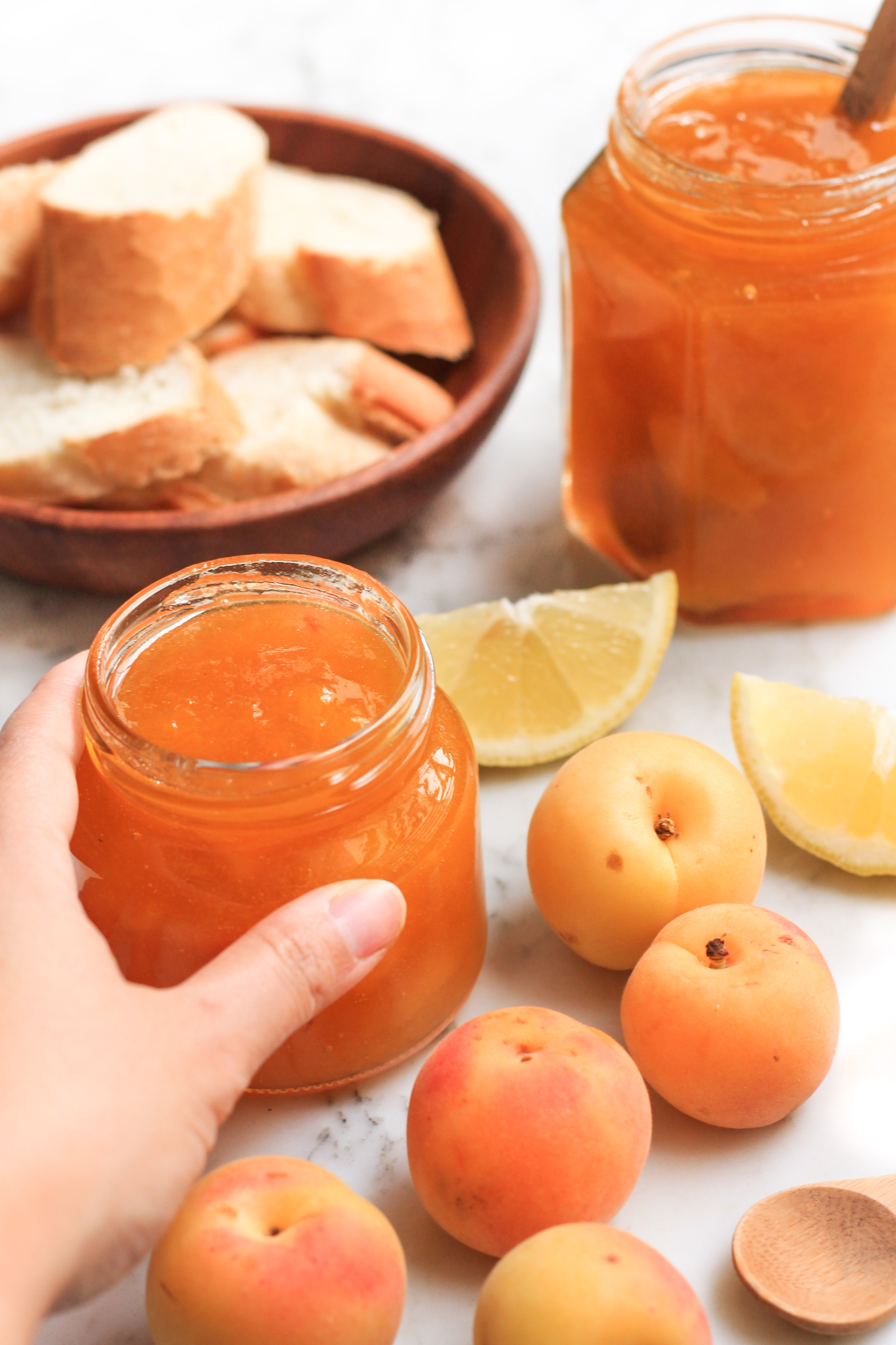 Easy Apricot Jam (Gluten-free, Vegan) - Dish by Dish