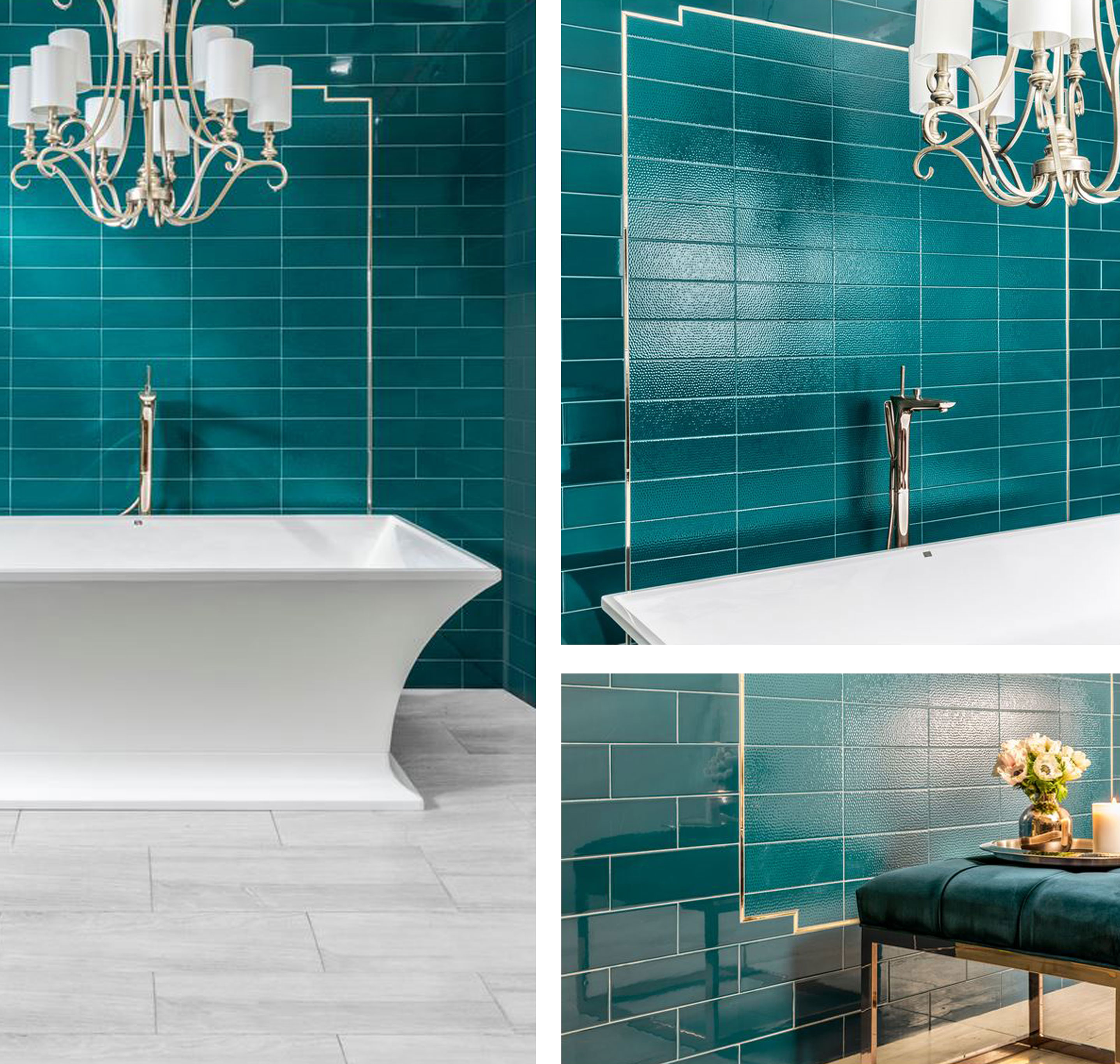 3 ways to incorporate aqua tiles into your home