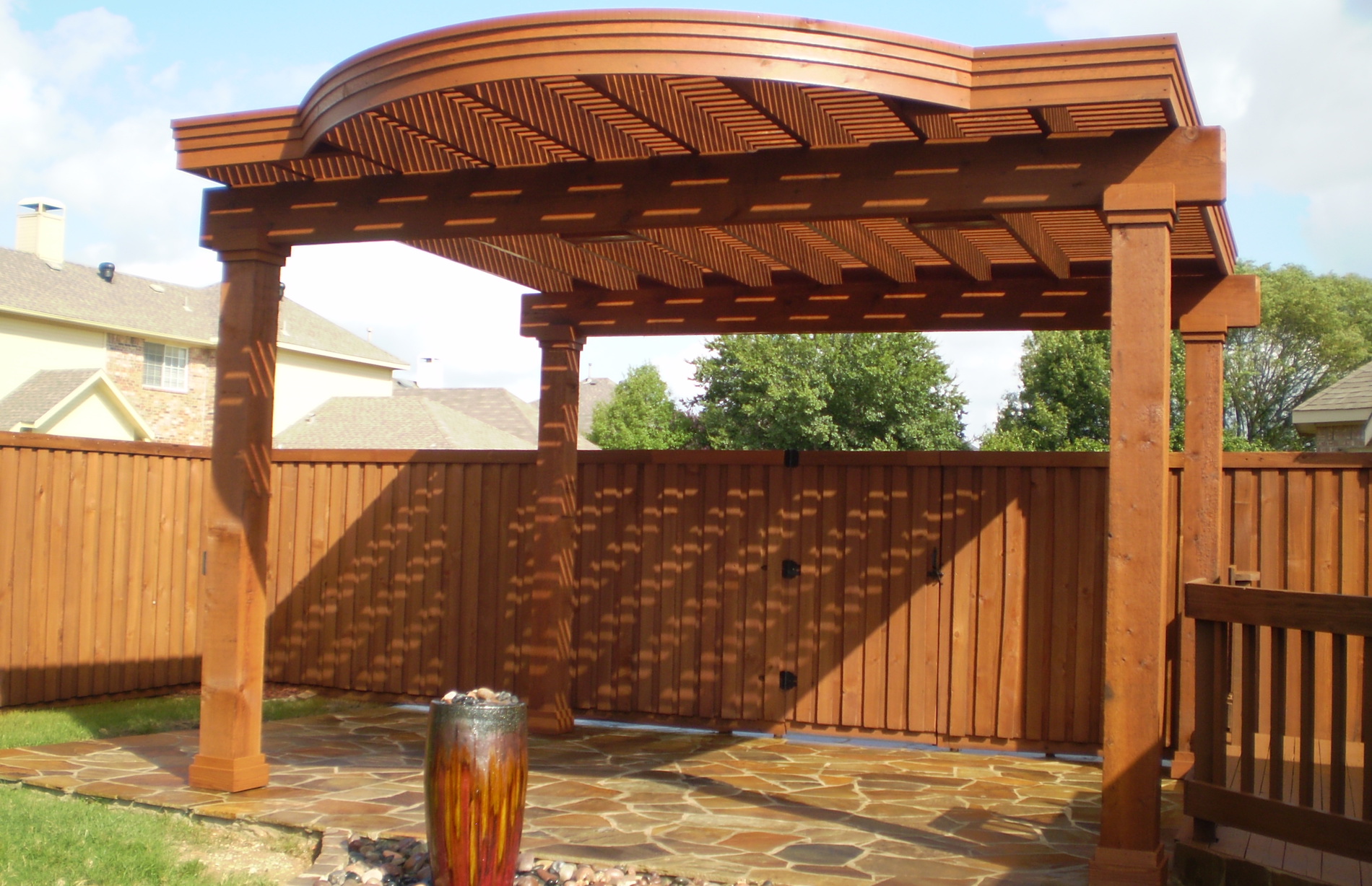 Fence and Arbor Construction - Sealant Specialists | Stain and Seal ...