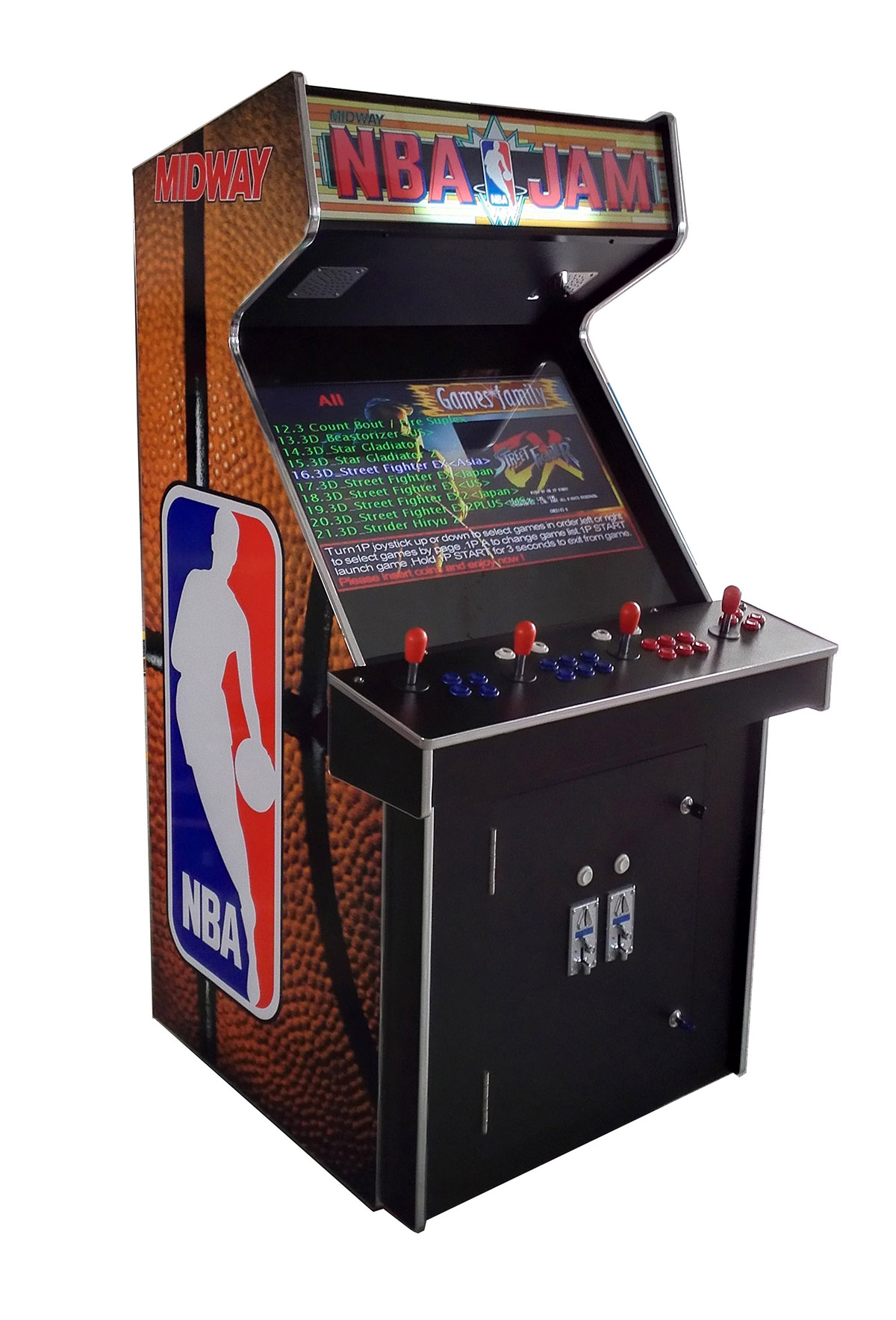 Arcade Rewind 3500 in 1 Upright Arcade Machine with NBA JAM