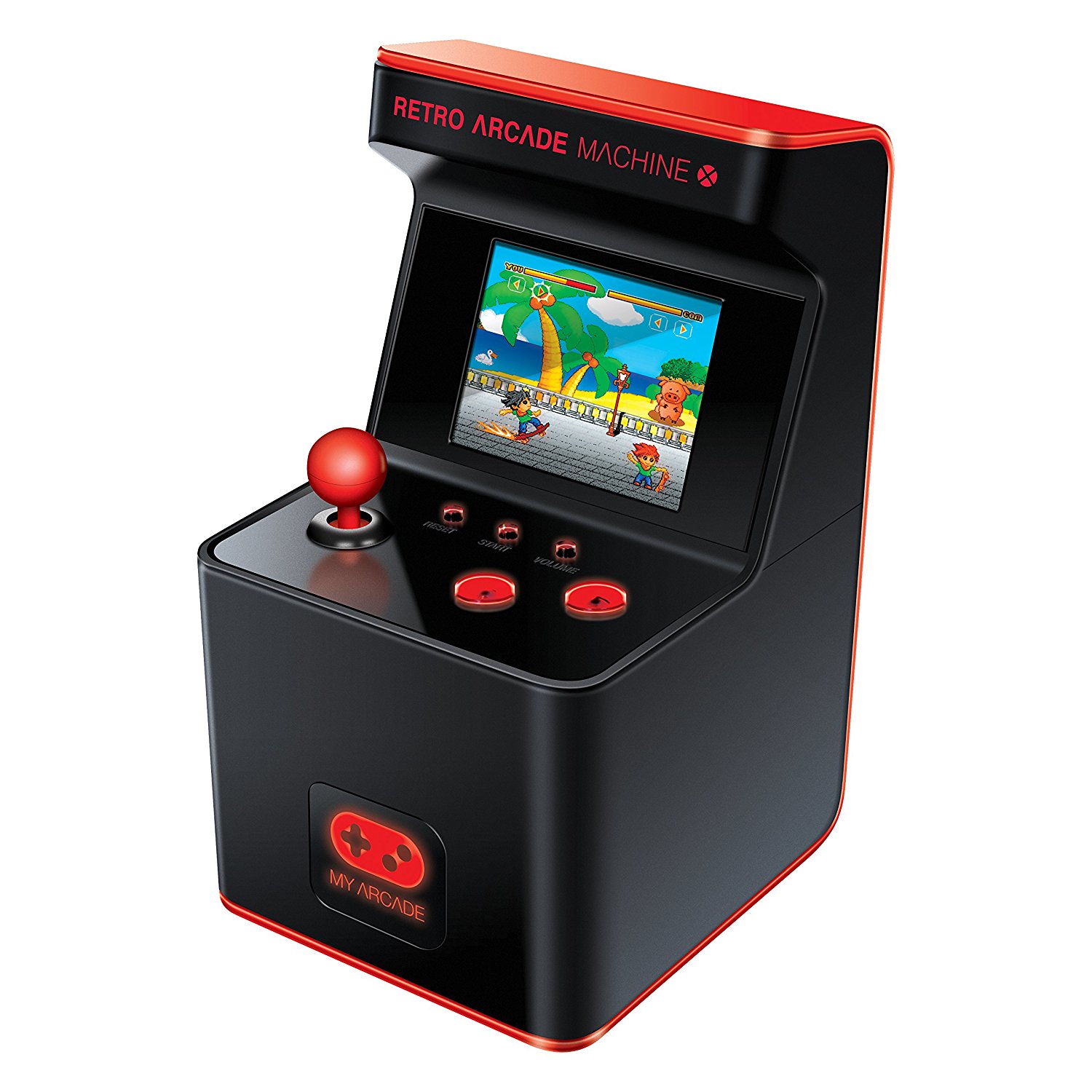 My Arcade DGUN-2577 Portable Retro 8-Bit Mini Cabinet Game: Amazon ...