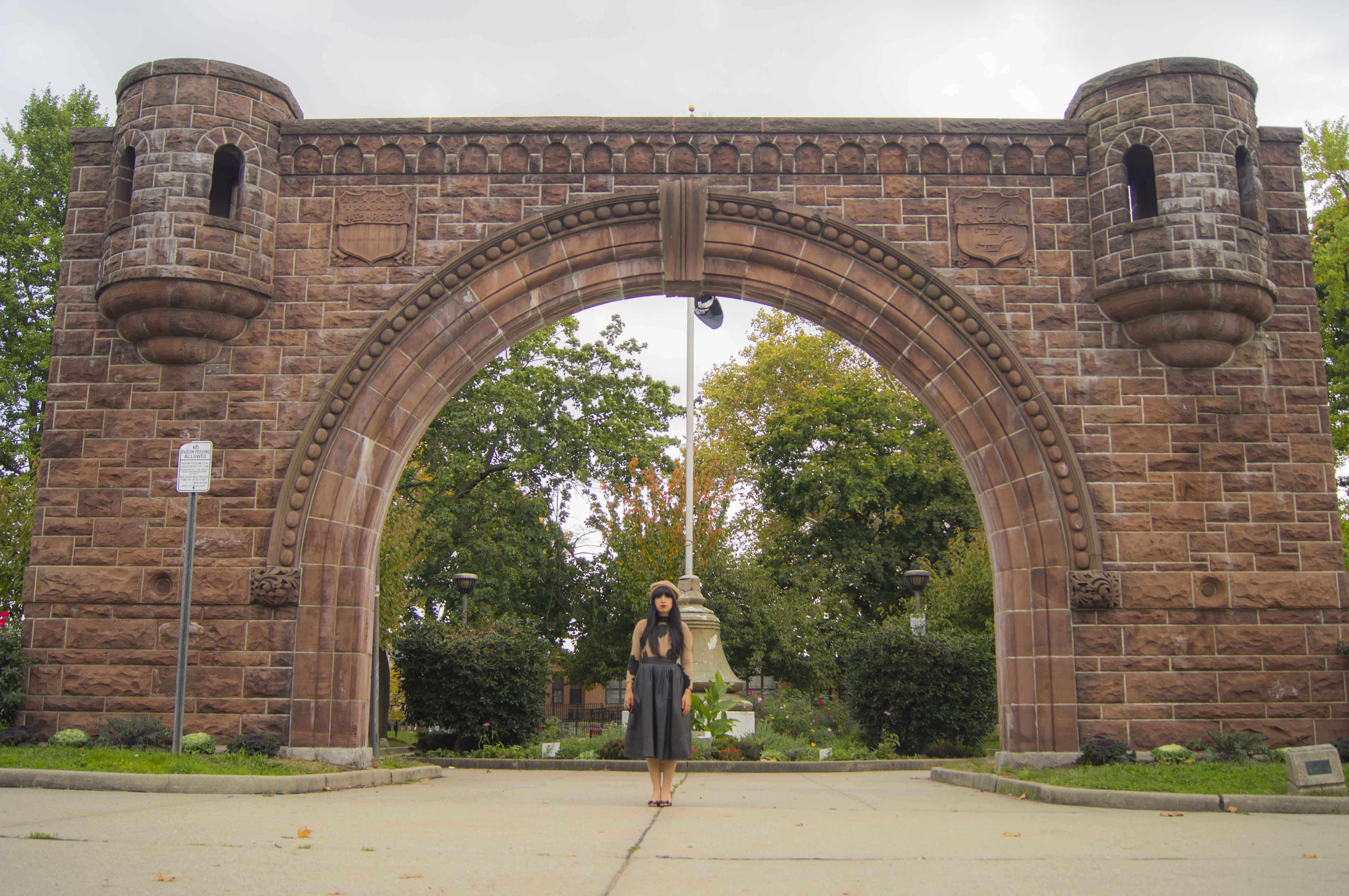 Pershing Field Arch - chicpeaJC