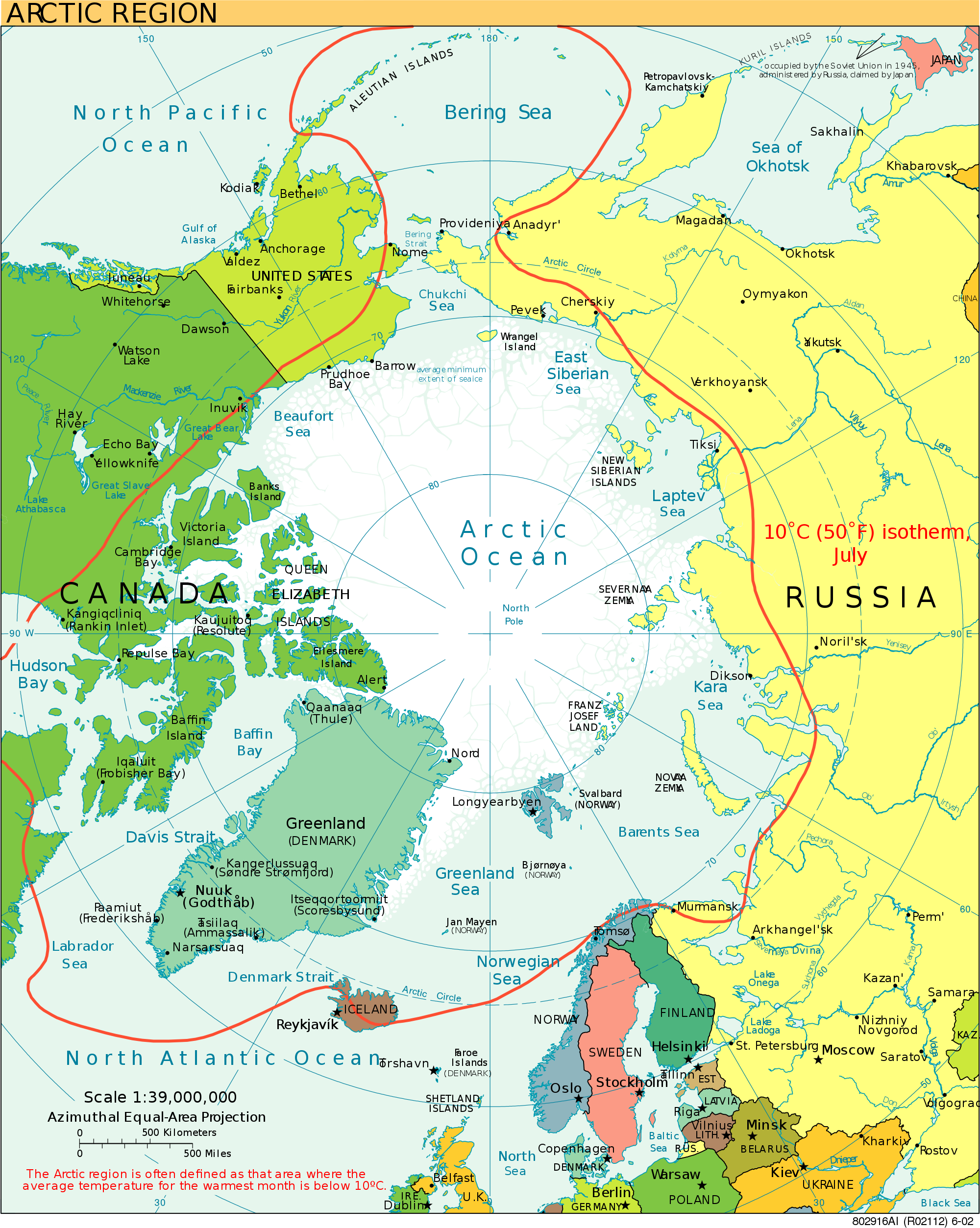 Arctic Ocean - Wikipedia