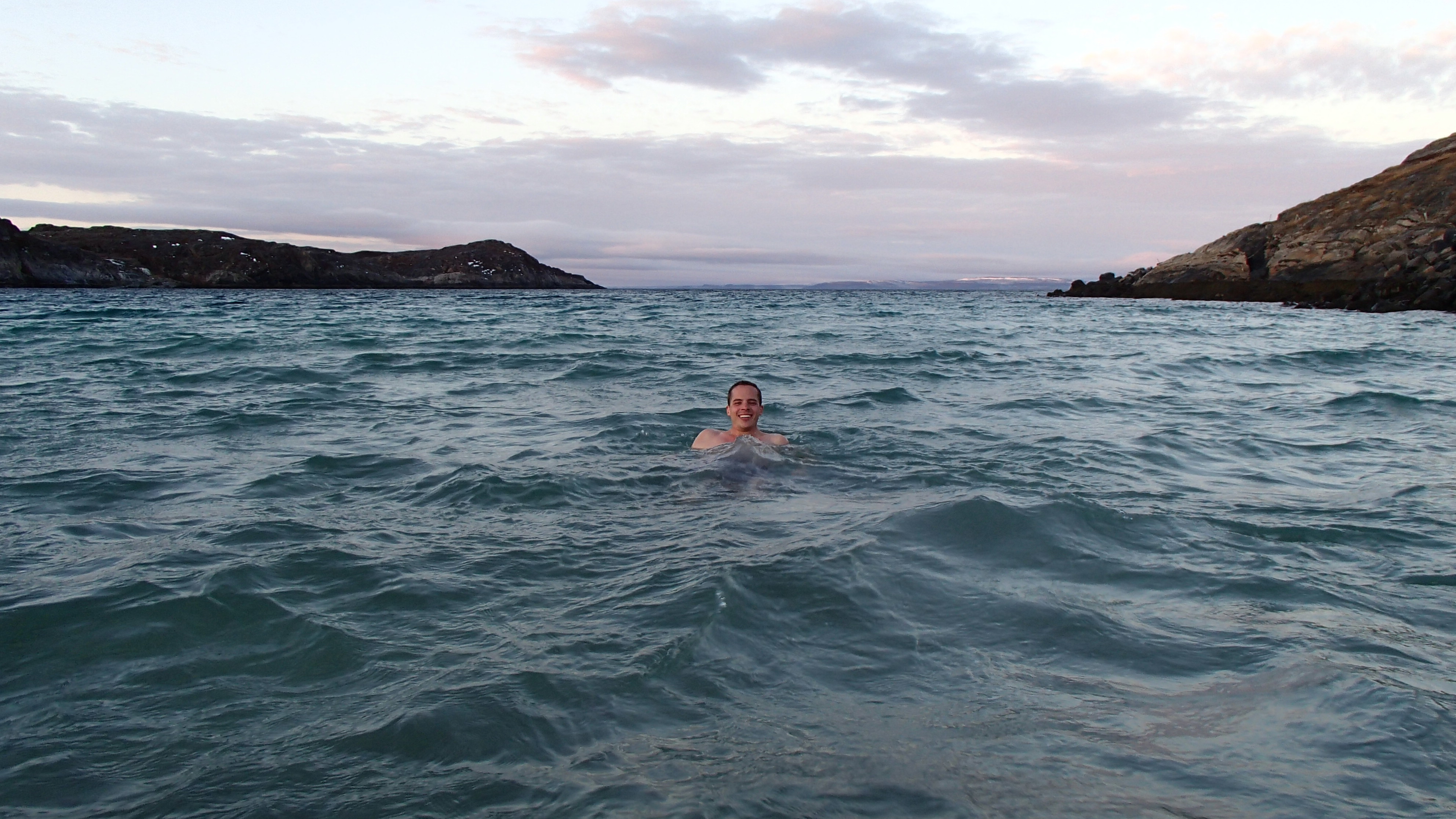 Swimming in the Arctic Ocean in November – My Final Frontier