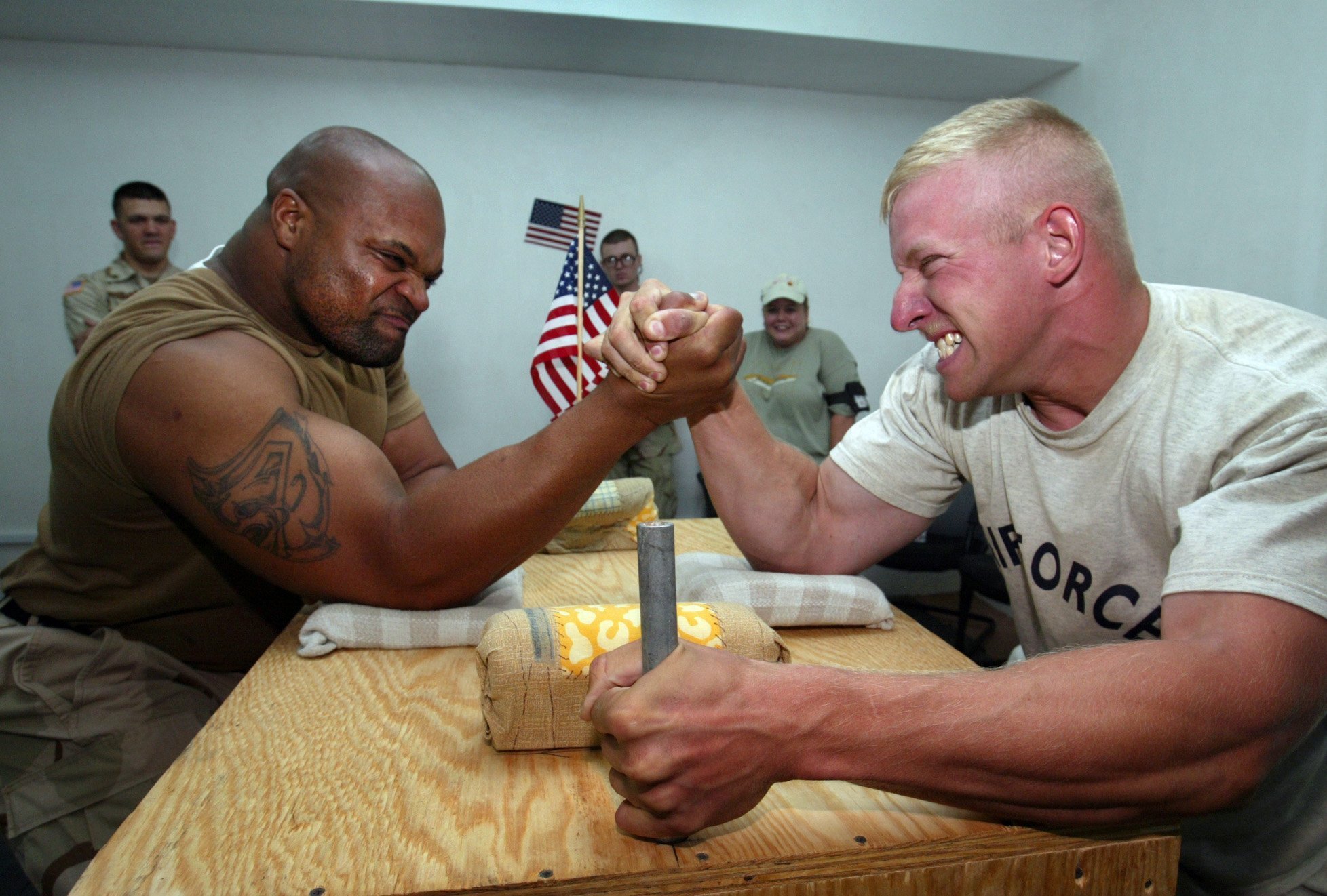 Mutant forearm arm wrestler