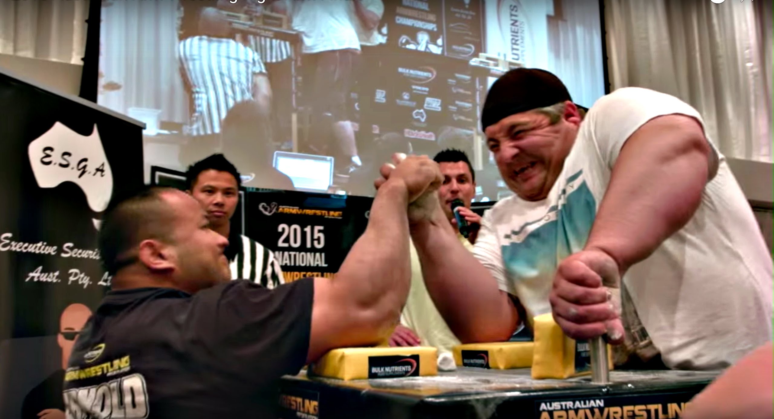 2015 National Armwrestling Titles - Right Arm Finals - YouTube